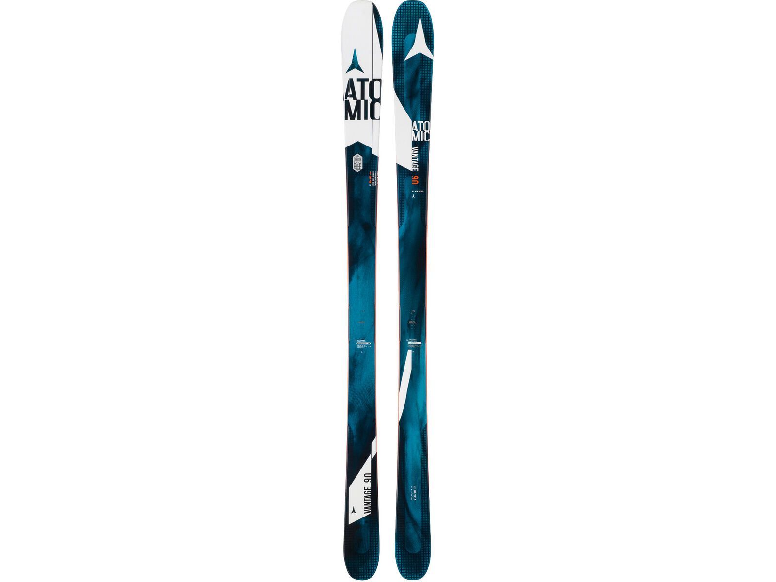 Set: Atomic Vantage 90 CTI 2017 + Marker Squire 11 110 mm, white - Skiset | Bild 2