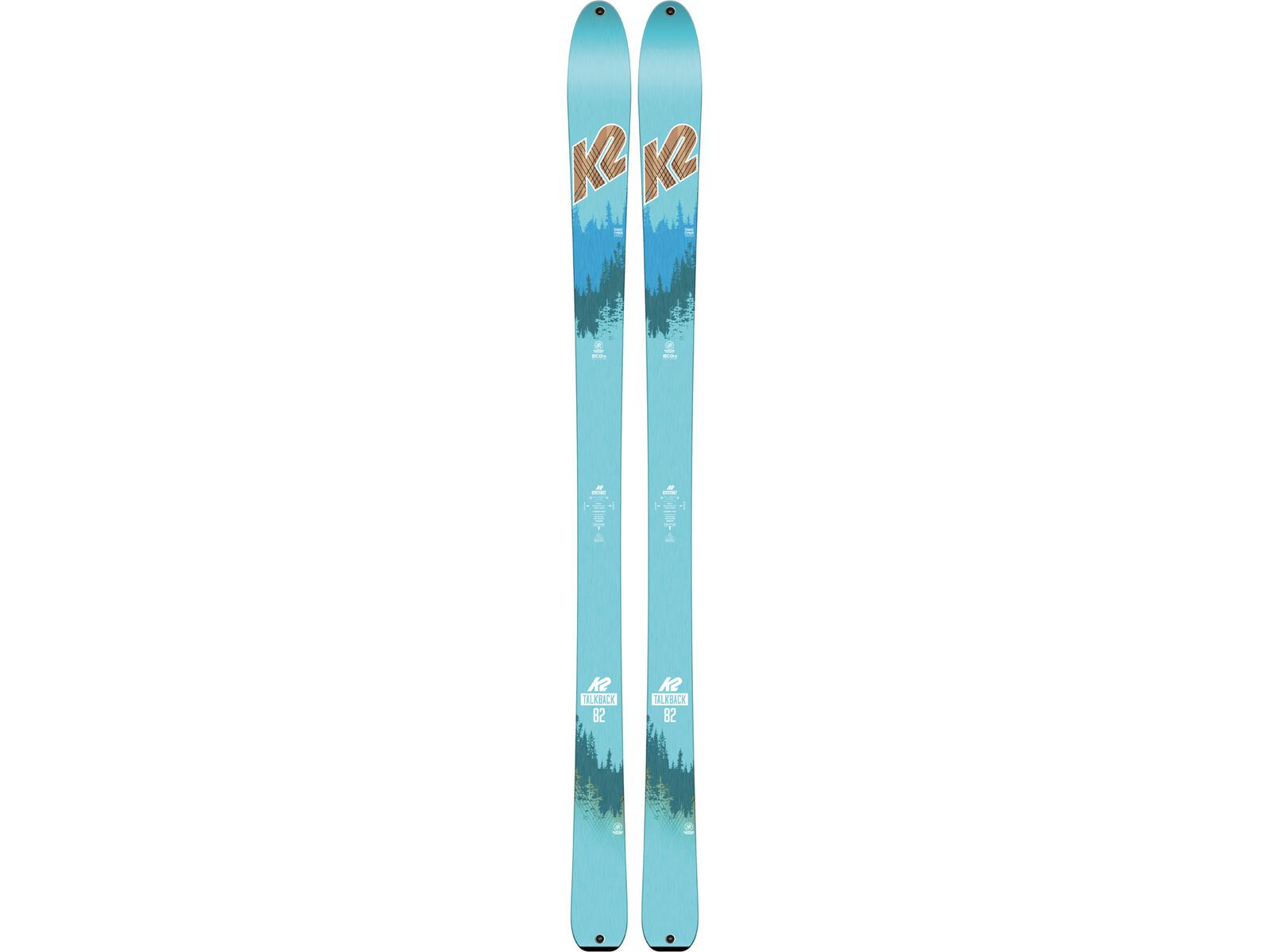 Set: K2 SKI TalkBack 82 ECOre 2018 + Fritschi Diamir Eagle 12 lemongrass | Bild 2