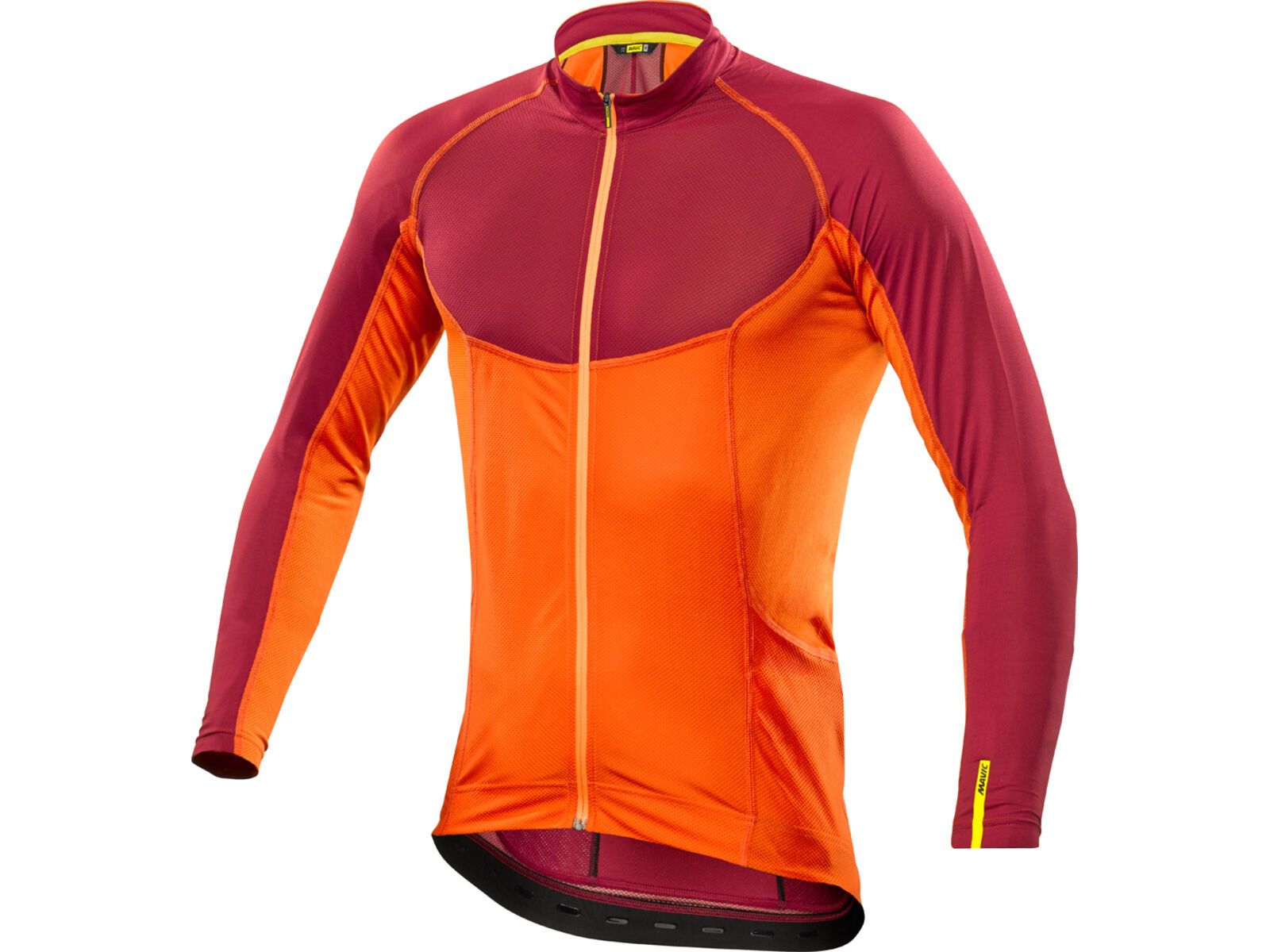 Mavic Ksyrium Pro LS Jersey, red/george orange-x | Bild 1