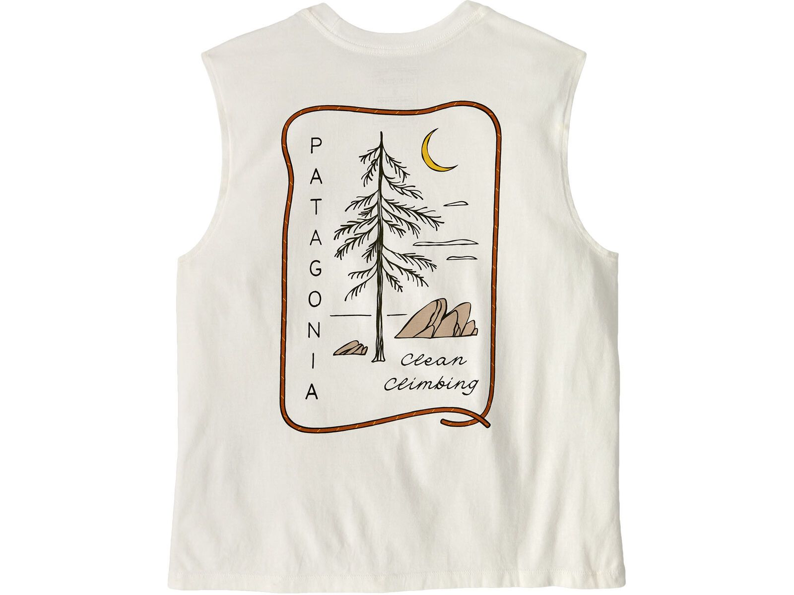 Patagonia Women's Clean Climb Roots Boxy Organic Tank, white | Bild 2
