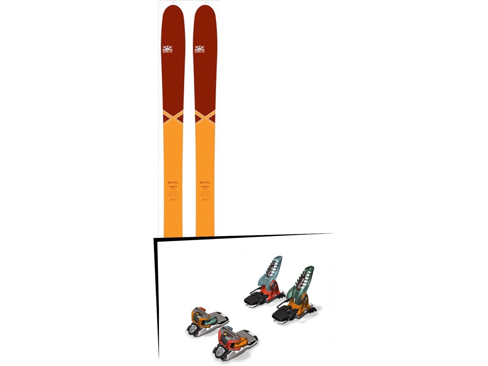 DPS Skis Set: Cassiar 95 Pure3 Special Edition 2016 + Marker Jester 18 PRO | Bild 1