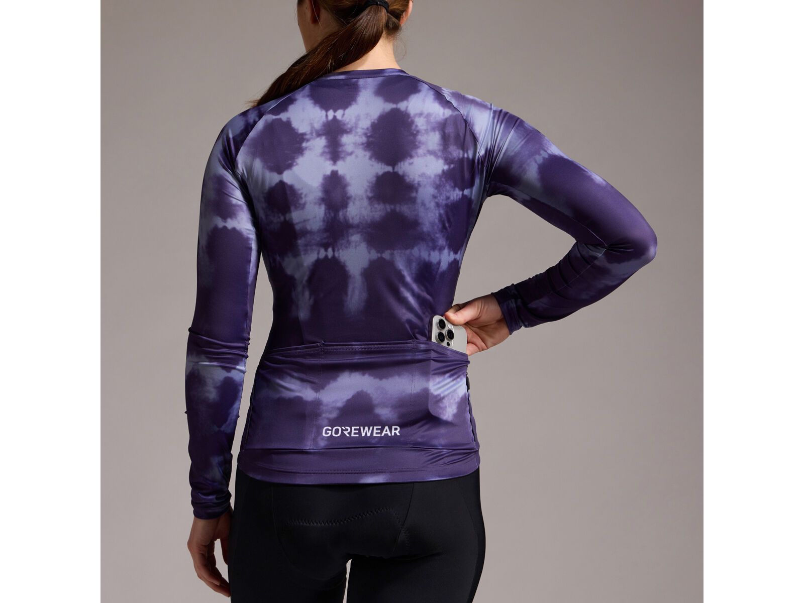 GOREWEAR Spinshift Langarm Trikot Damen, amethyst grey/purple indigo | Bild 8