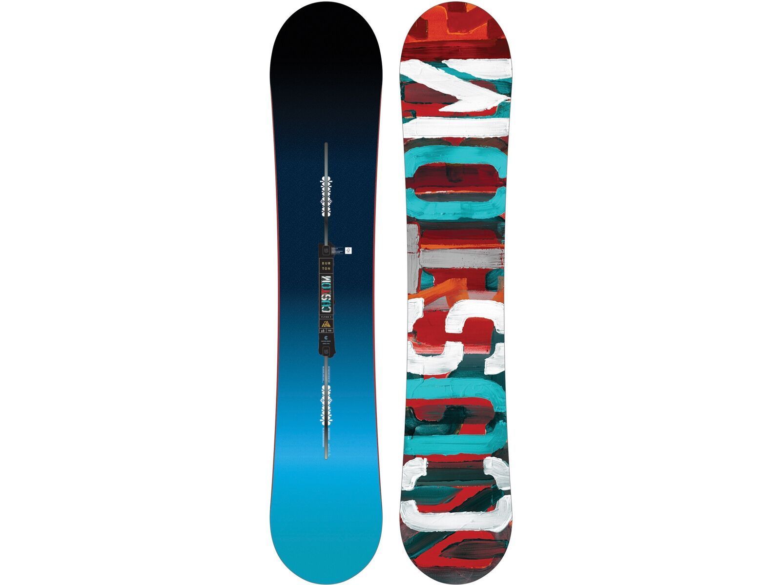 Set: Burton Custom Flying V 2017 +  X-Base EST (1712957) | Bild 1