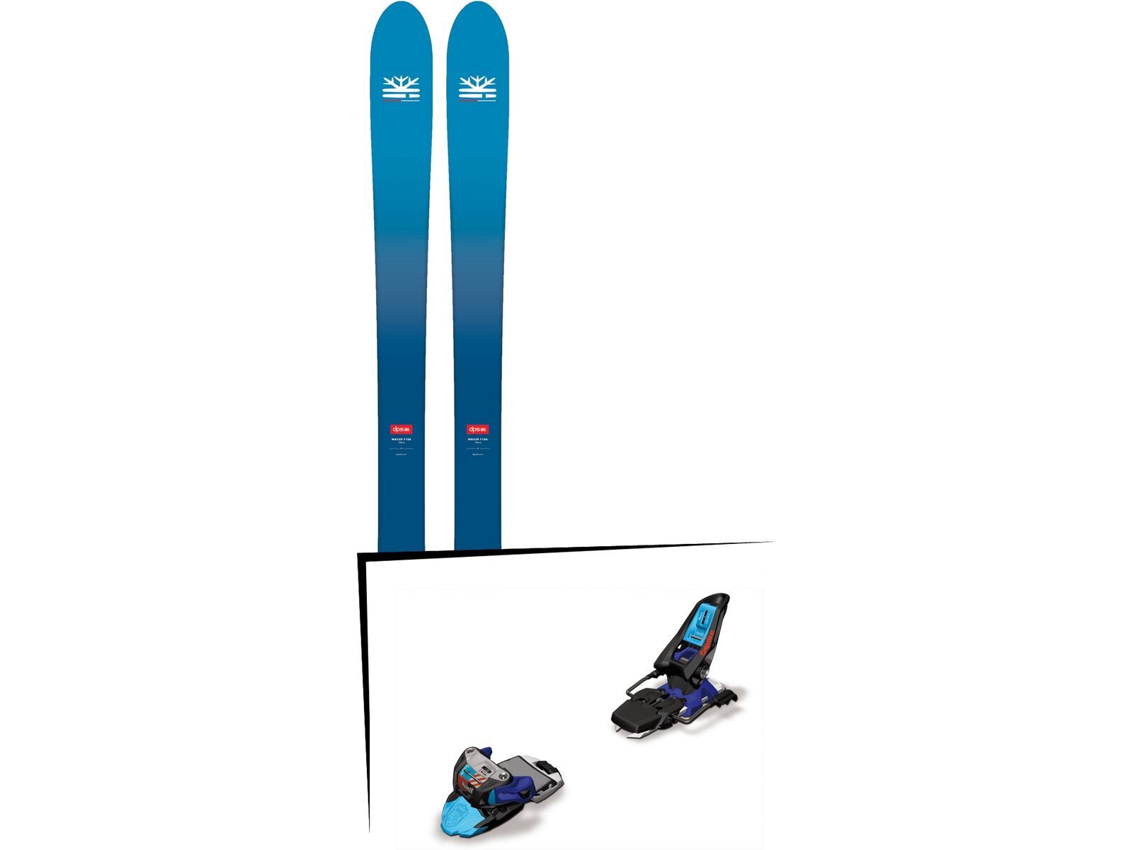 Set: DPS Skis Wailer F106 Foundation 2018 + Marker Squire 11 | Bild 1