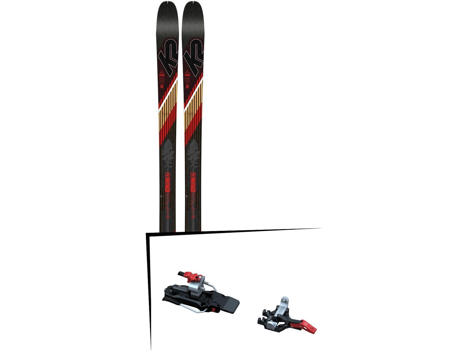 Set: K2 SKI Wayback 80 2019 + ATK Crest | Bild 1