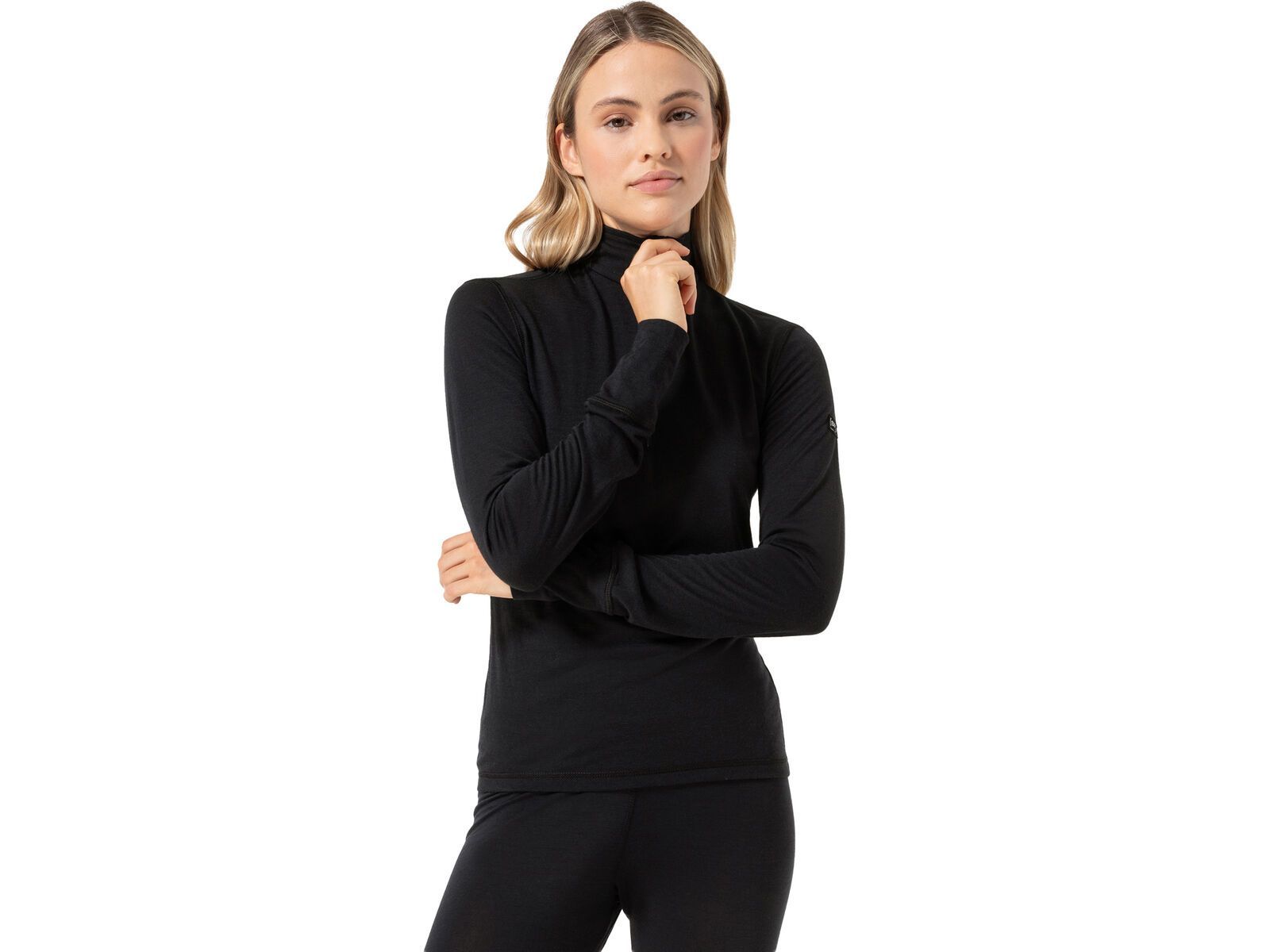 super.natural W Tundra175 Zip 1/4, jet black | Bild 3