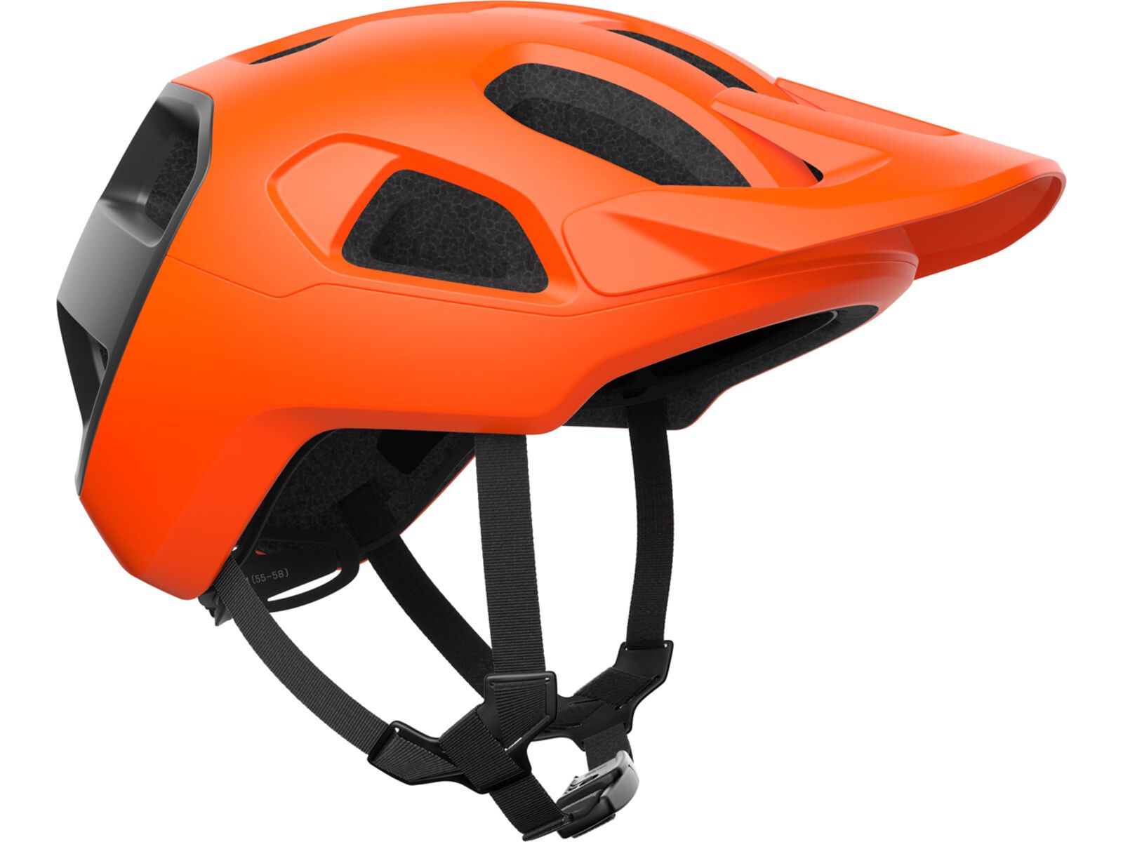 POC Cularis, fluorescent orange matt/uranium black matt | Bild 3