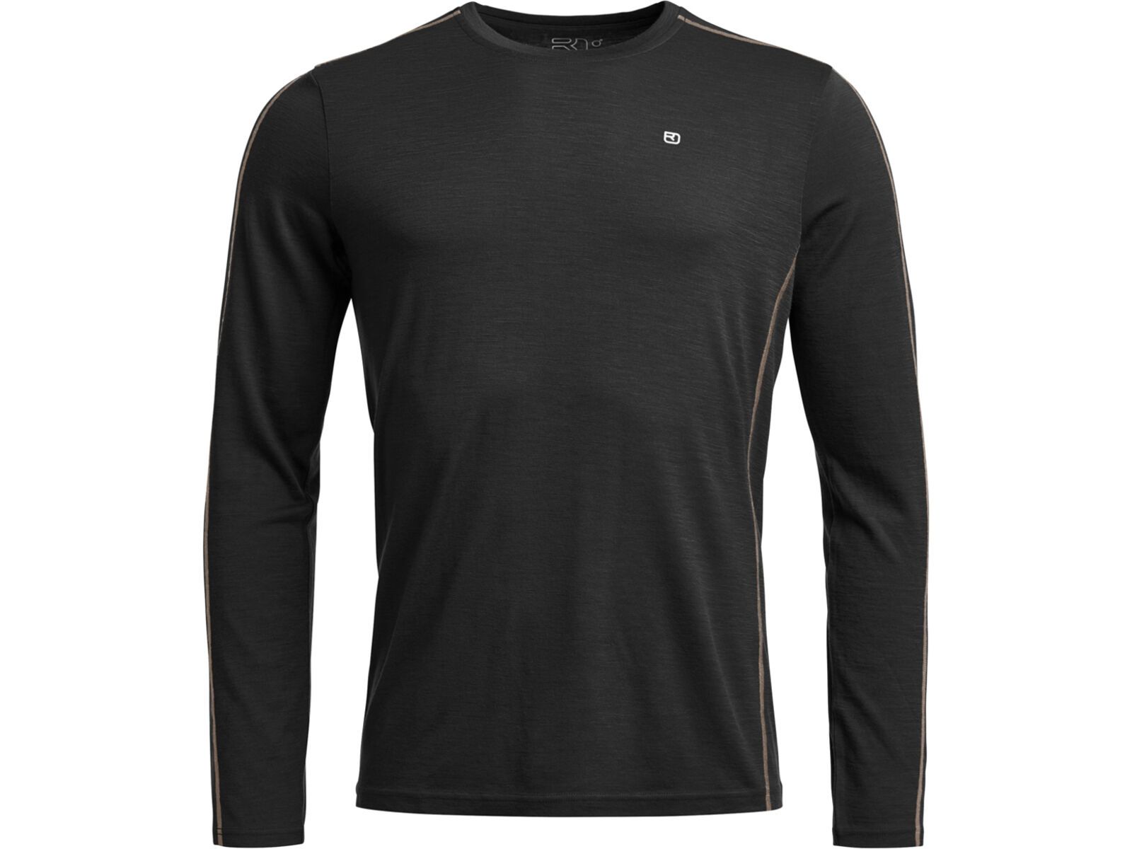 Ortovox 185 Rock'n'wool Long Sleeve M, black raven | Bild 1