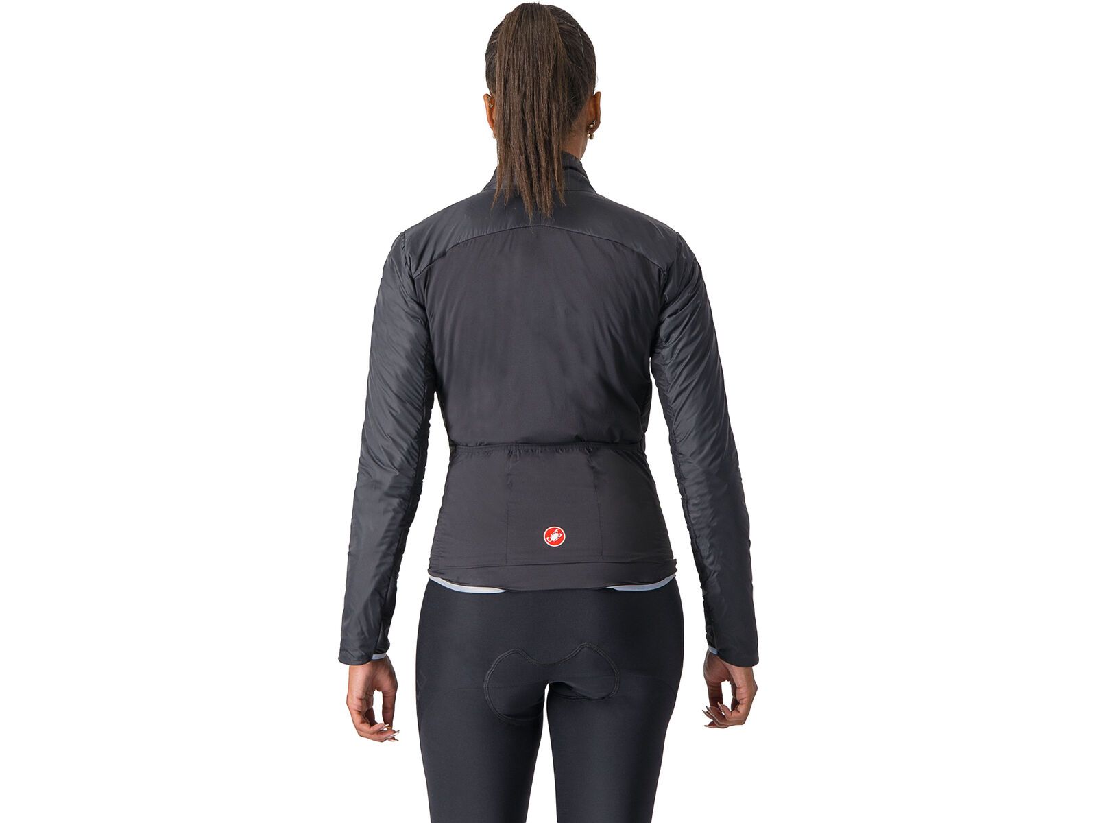 Castelli Fly Direct W Jacket, light black/silver gray | Bild 2