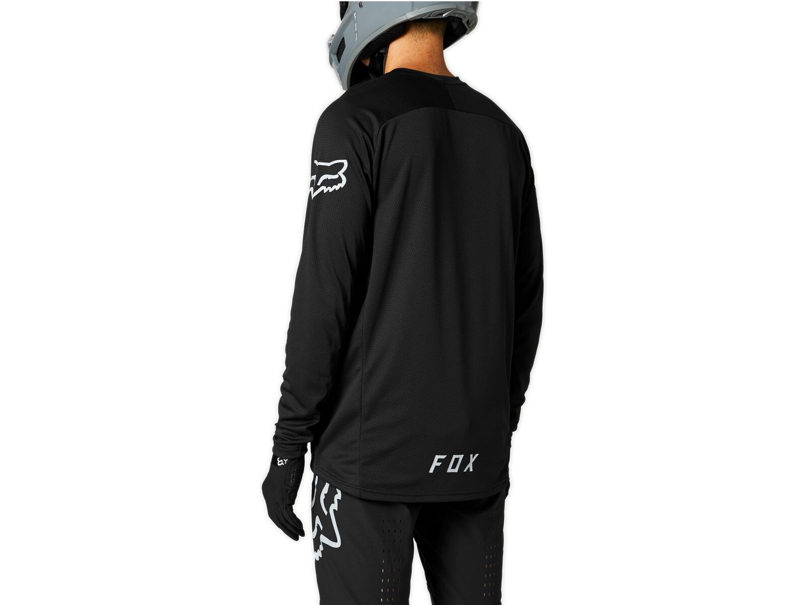 Fox Defend LS Jersey Fox Logo, black | Bild 2