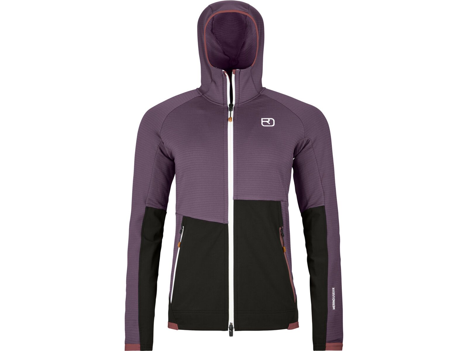 Ortovox Merino Fleece Rib Hoody W, wild berry | Bild 1