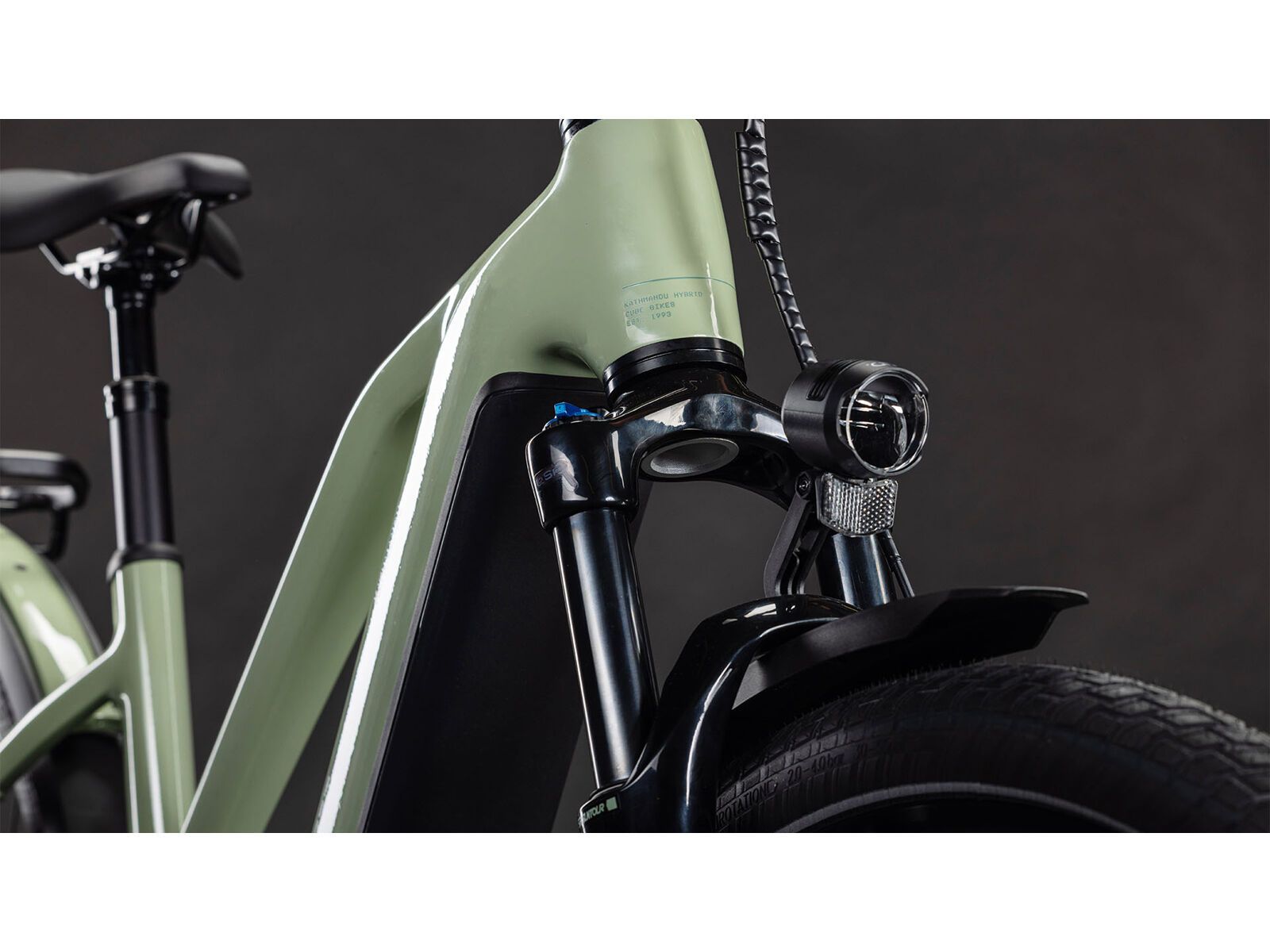 Cube Kathmandu Hybrid One 800 Trapeze, pea´n´green | Bild 7