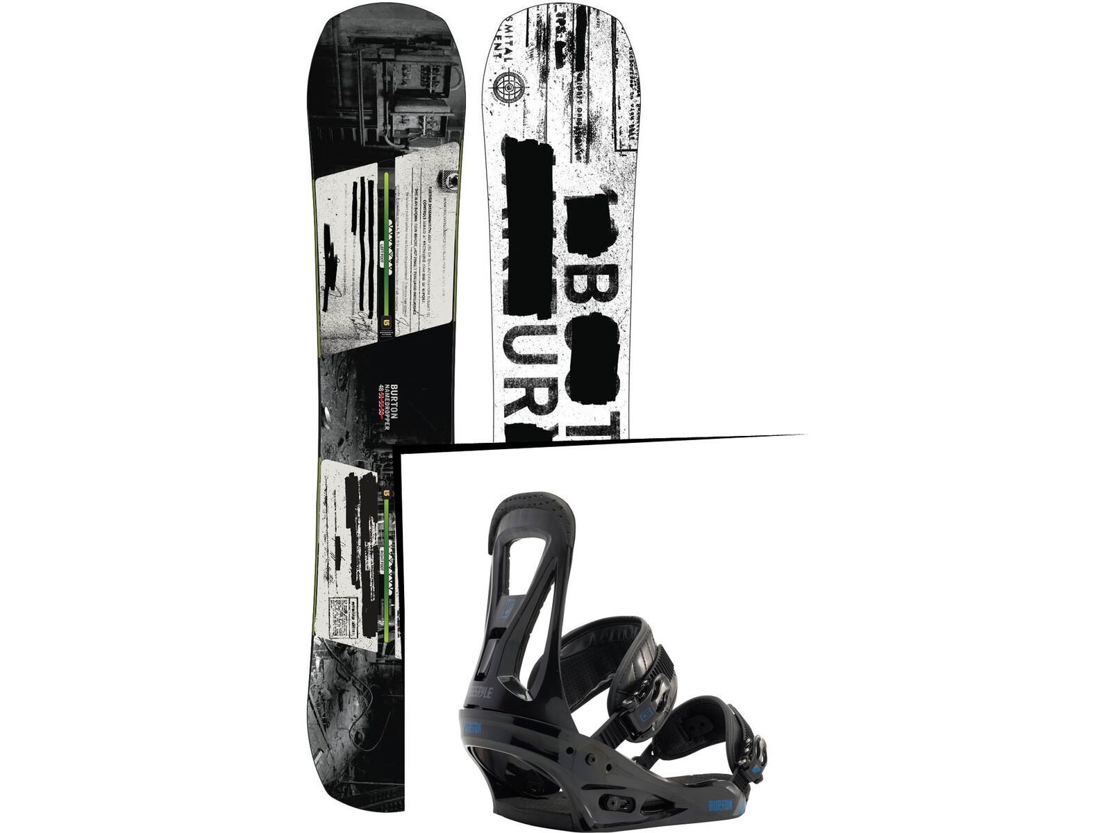 Set: Burton Name Dropper 2015 +  Freestyle (1191317S) | Bild 1