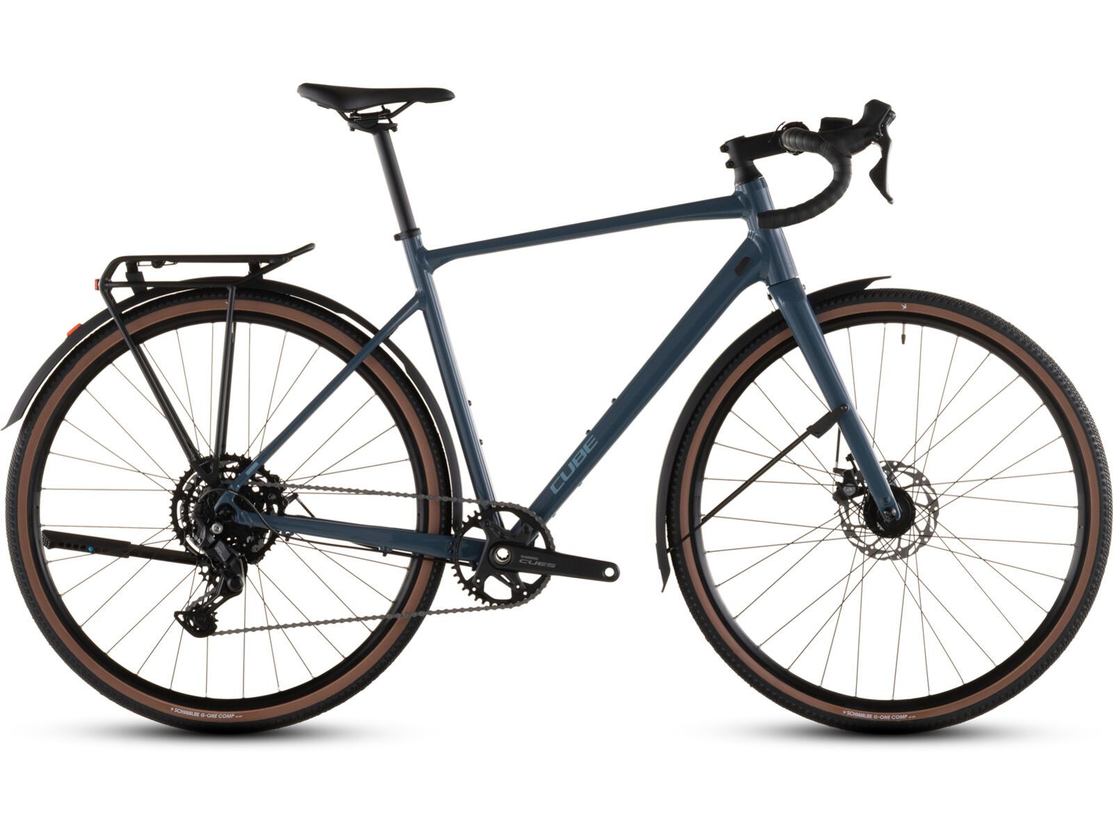 Cube Nuroad One FE, grovegreen´n´black | Bild 1