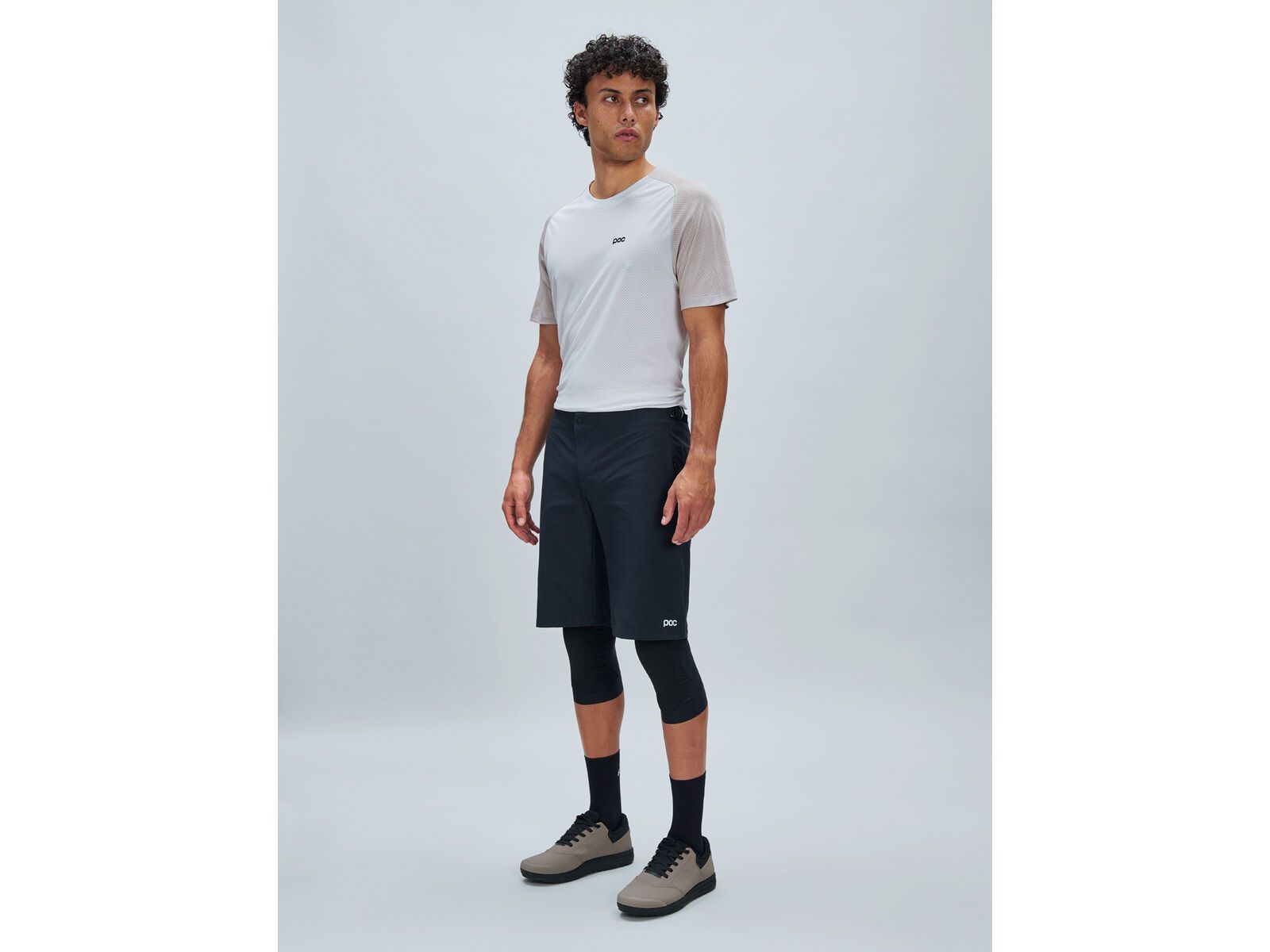 POC M's Motion Air Shorts, uranium black | Bild 6