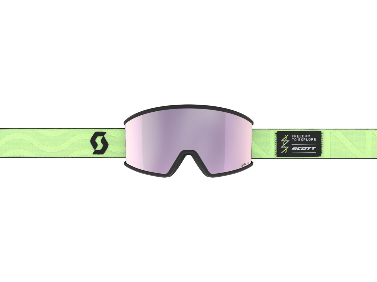 Scott Ambit Compact, AMP Lavender Chrome / glow green | Bild 2