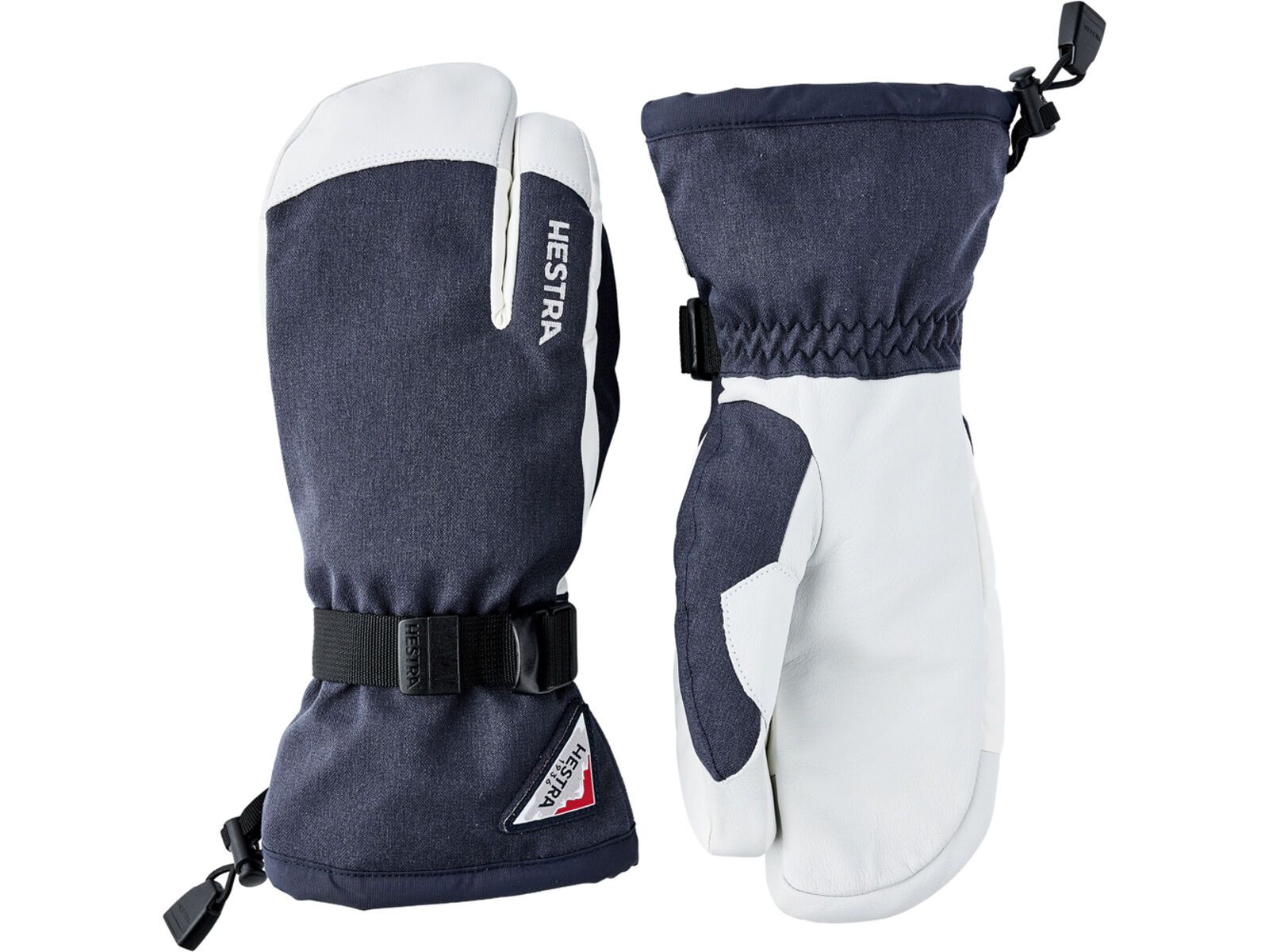 Hestra Powder Gauntlet 3 Finger, navy/offwhite | Bild 1
