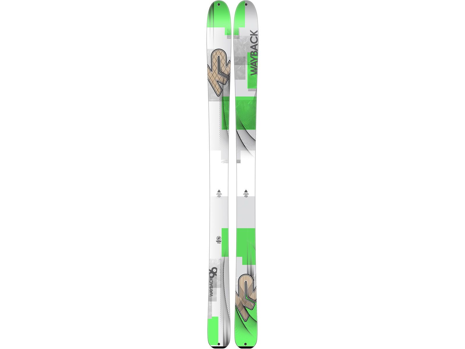 K2 SKI Set: Wayback 96 2016 + Marker F12 Tour | Bild 2