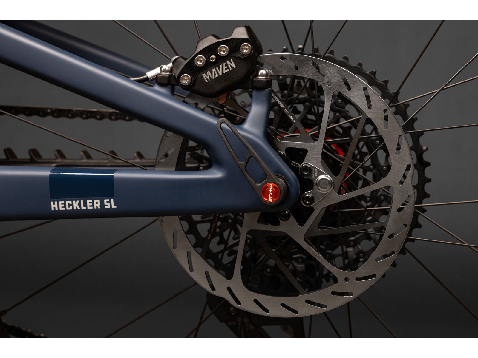 Santa Cruz Heckler SL C / S / MX, matte dark blue | Bild 5