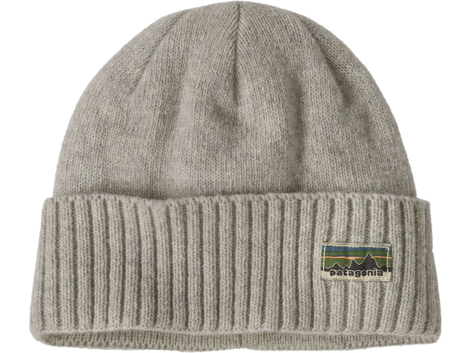 Patagonia Brodeo Beanie OG Legacy Label, crisp grey | Bild 1