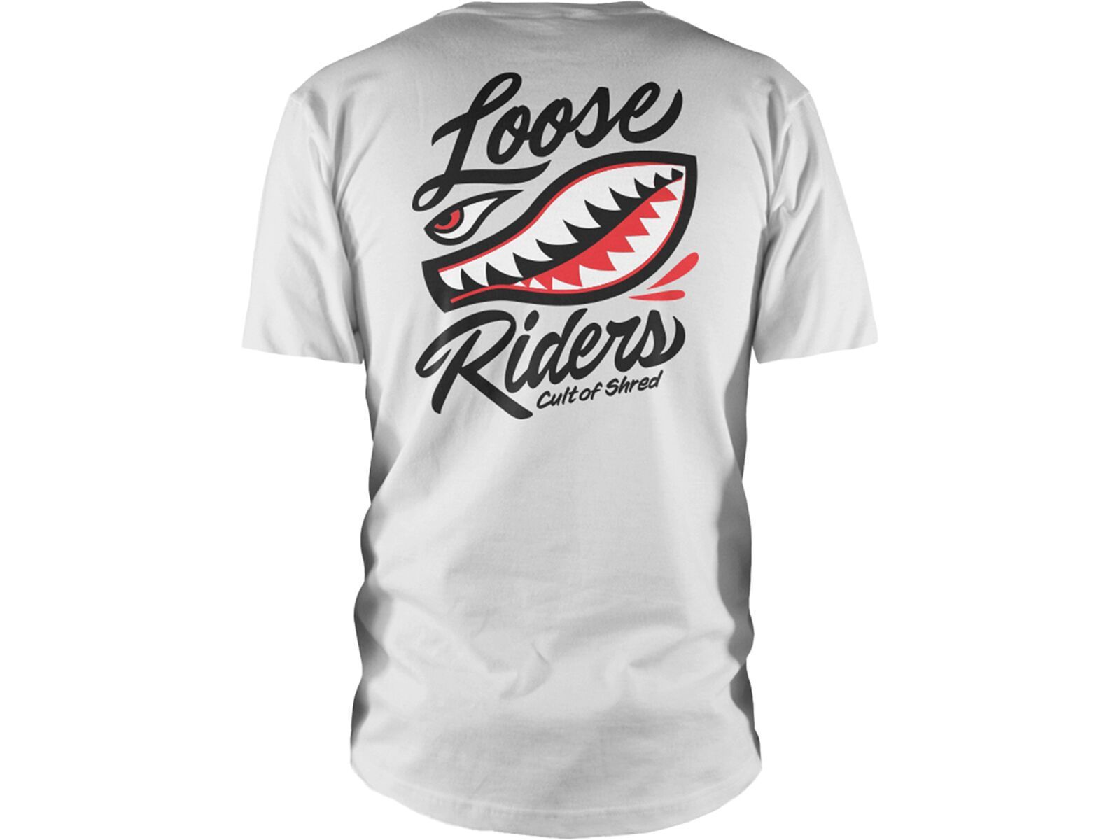 Loose Riders Airshark Shortsleeve Jersey, white | Bild 2