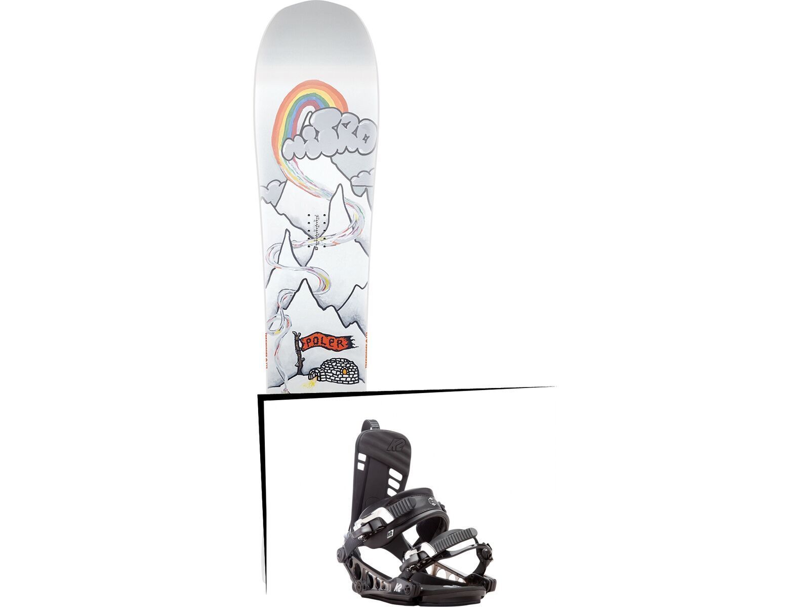 Set: Nitro Quiver Treehugger 2017 + K2 Cinch CTX (1728771S) | Bild 1