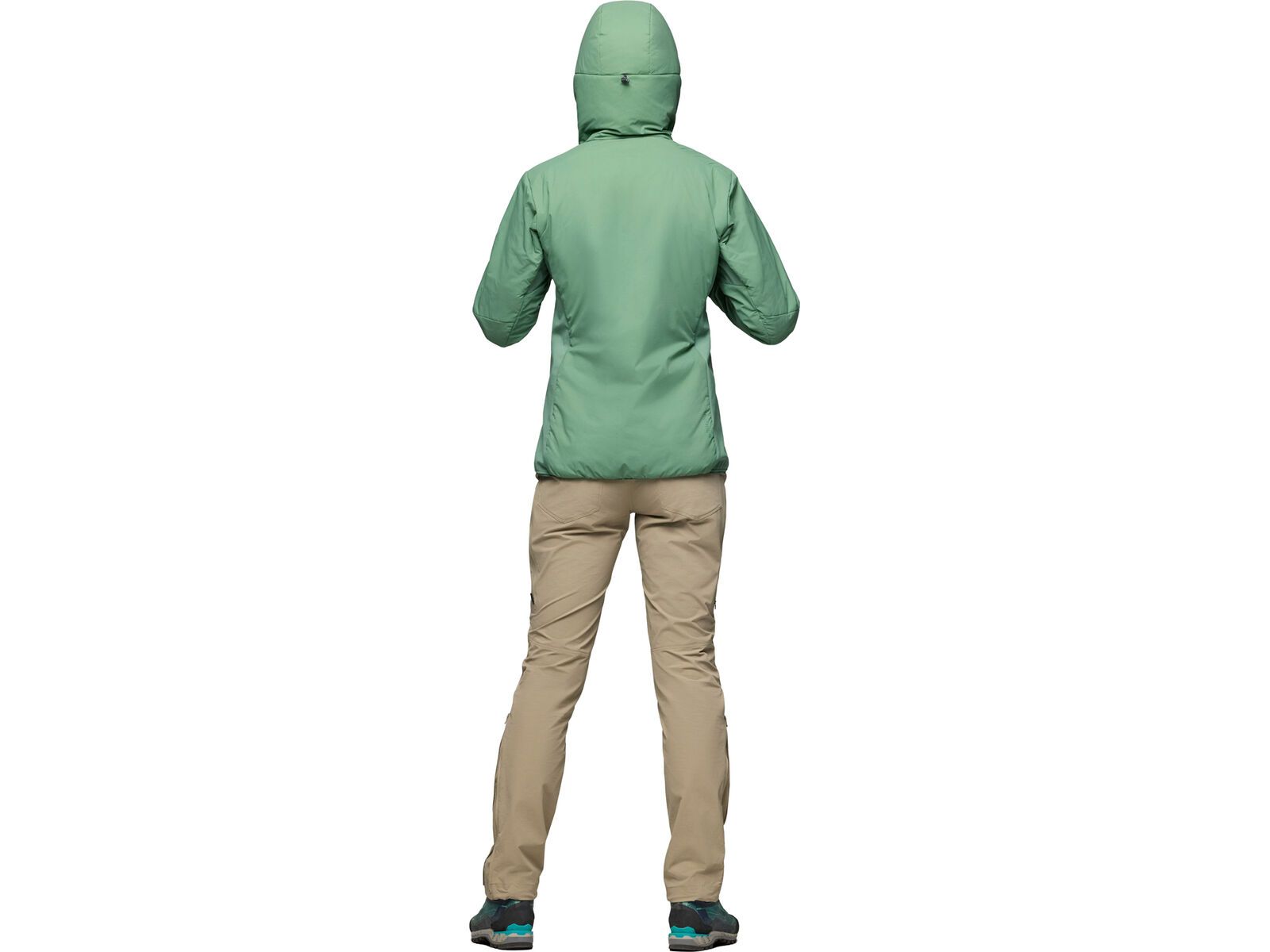 Norrona femund thermo60 Zip Hood W's, dark ivy | Bild 5