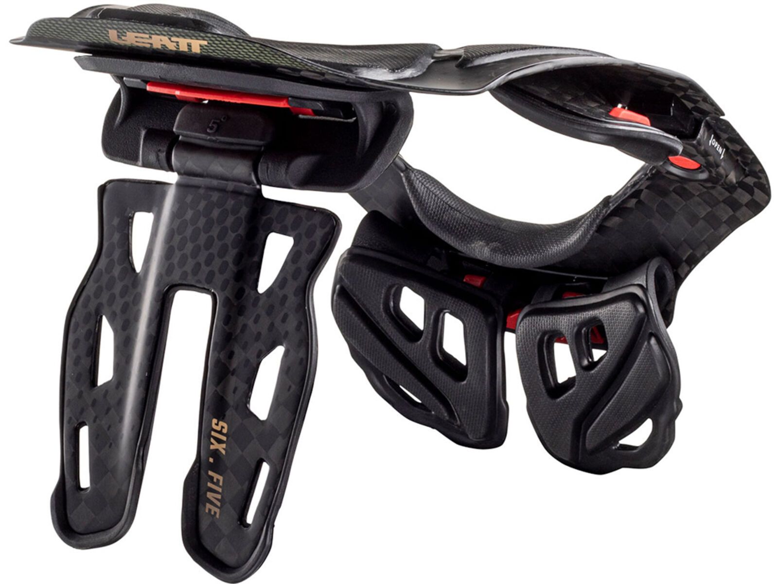 Leatt Neck Brace 6.5 Carbon, black | Bild 2