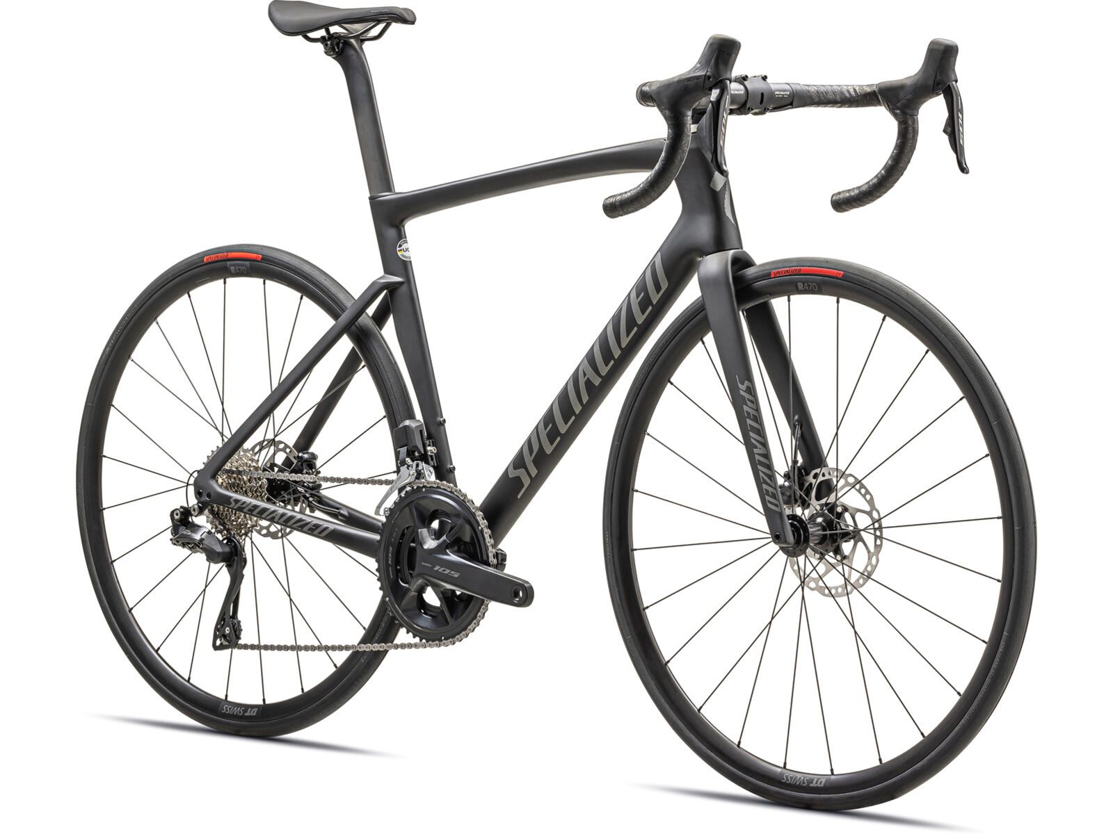 Specialized Tarmac SL7 Comp – Shimano 105 Di2, satin obsidian/smoke | Bild 2