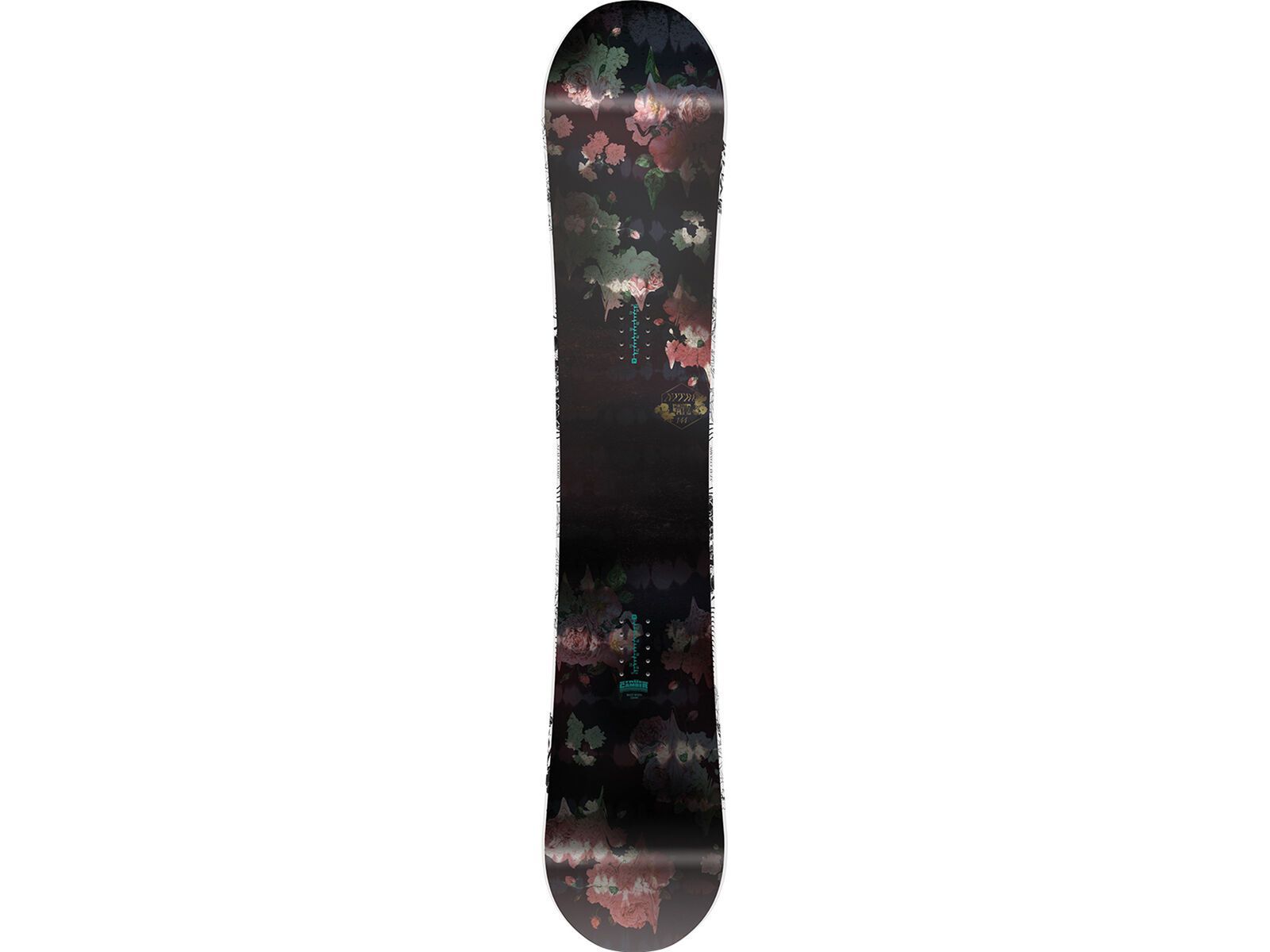 Set: Nitro Fate Trüe 2017 + Burton Scribe 2017, splat a tat black - Snowboardset | Bild 2