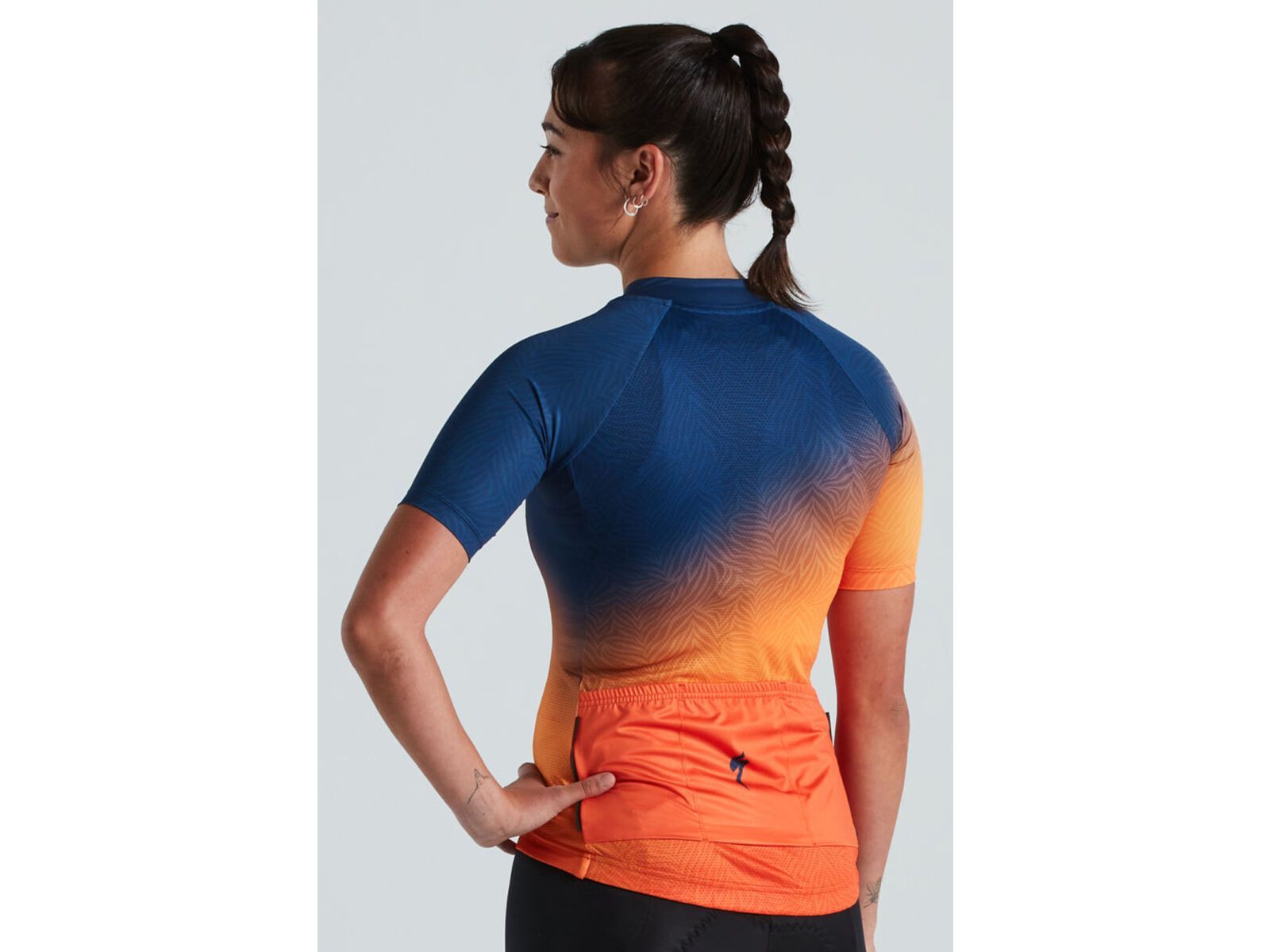 Specialized Women's SL Shortsleeve Jersey, orange/dark blue | Bild 4