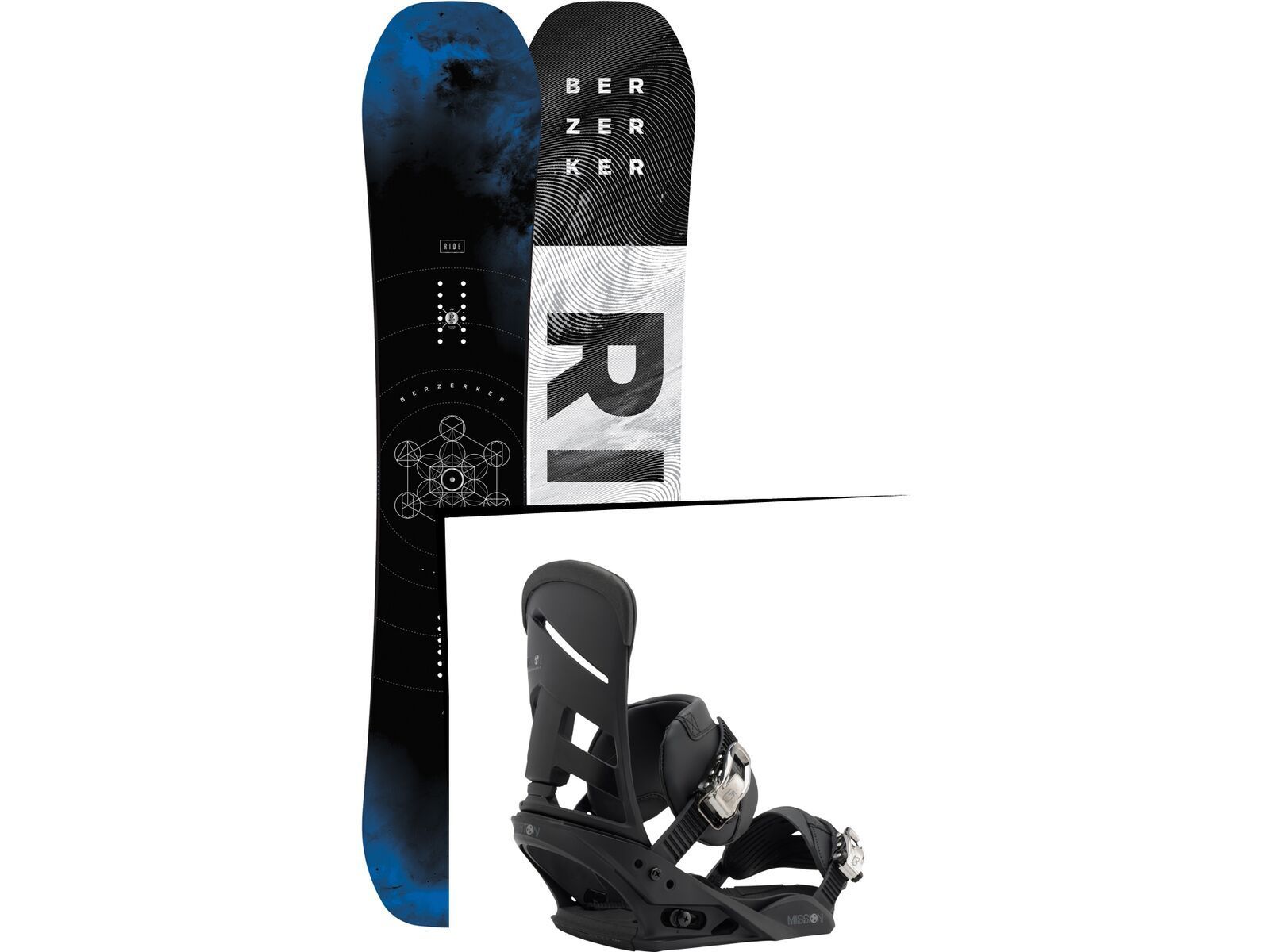 Set: Ride Berzerker 2017 + Burton Mission (1712873S) | Bild 1