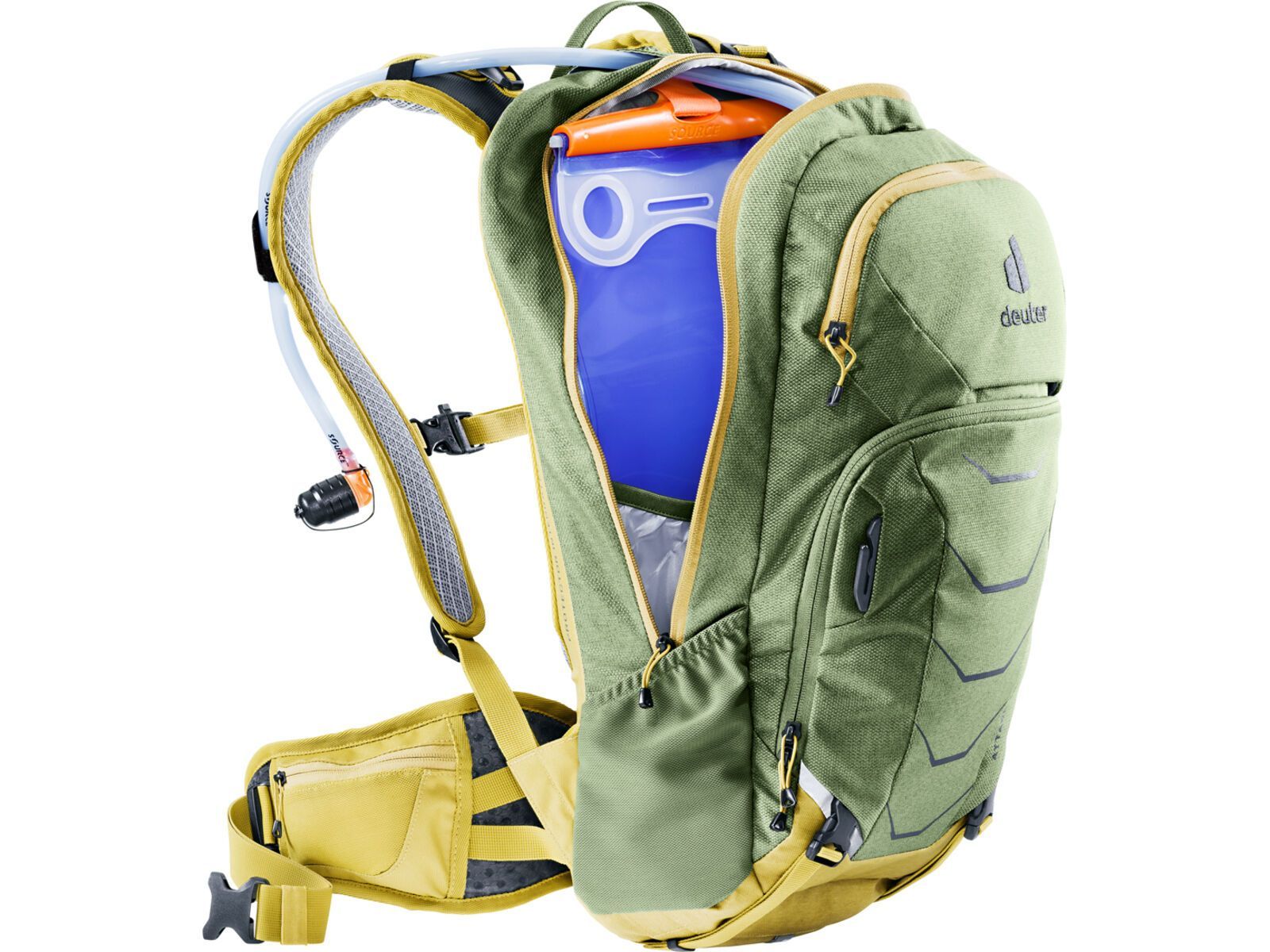 Deuter Attack 16, khaki-turmeric | Bild 8