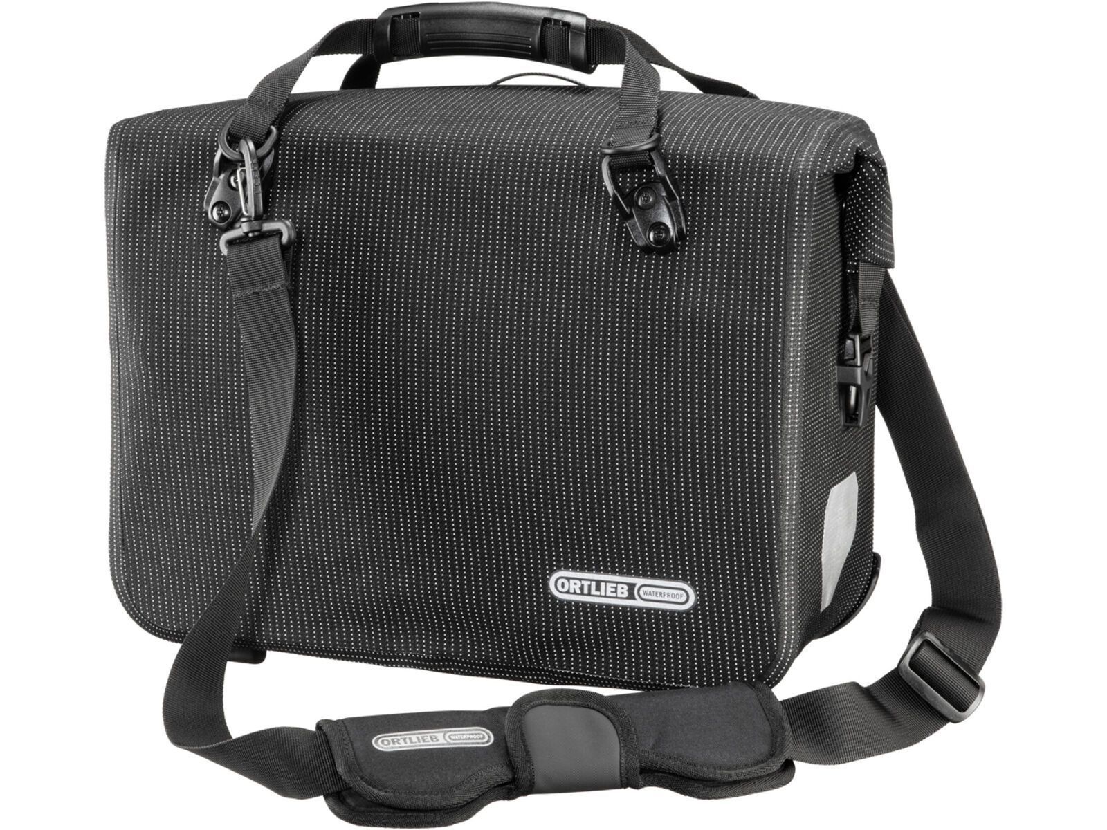 ORTLIEB Office-Bag High-Vis QL3.1, black reflective | Bild 1