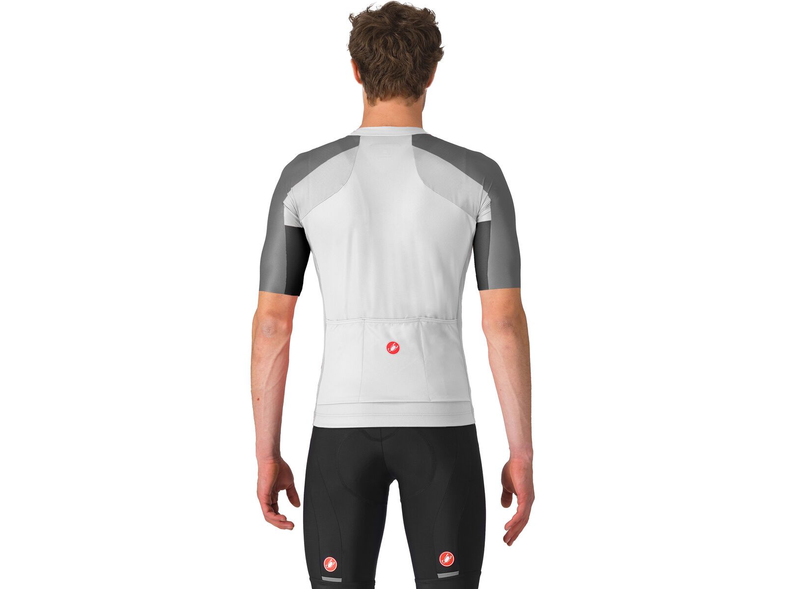 Castelli Entrata 6 Jersey, ivory/smoky gray-light black | Bild 2