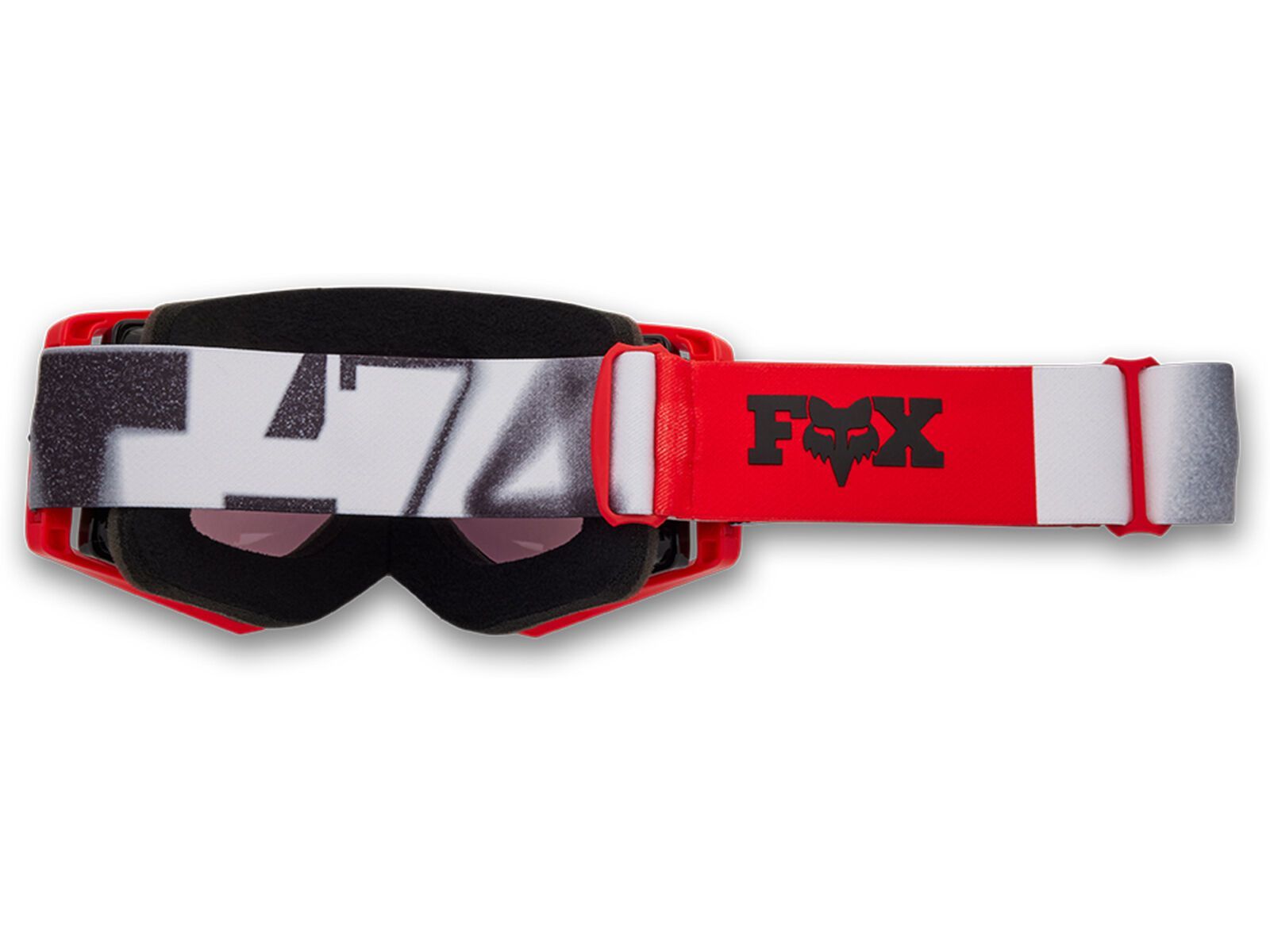 Fox Airspace Seventy4 Goggle, Vivid Grey / fluorescent red | Bild 2