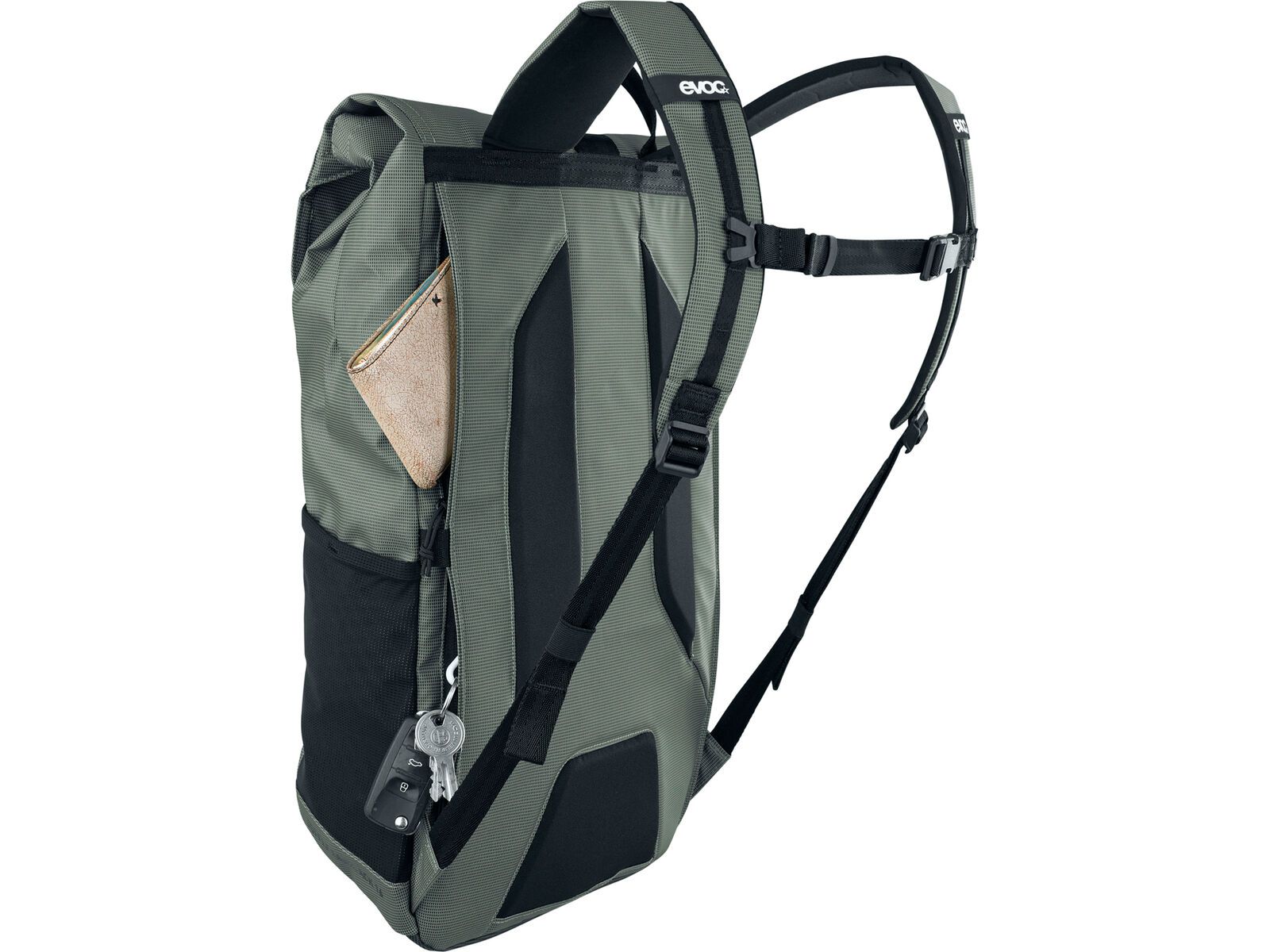 Evoc Duffle Backpack 16, dark olive/black | Bild 7
