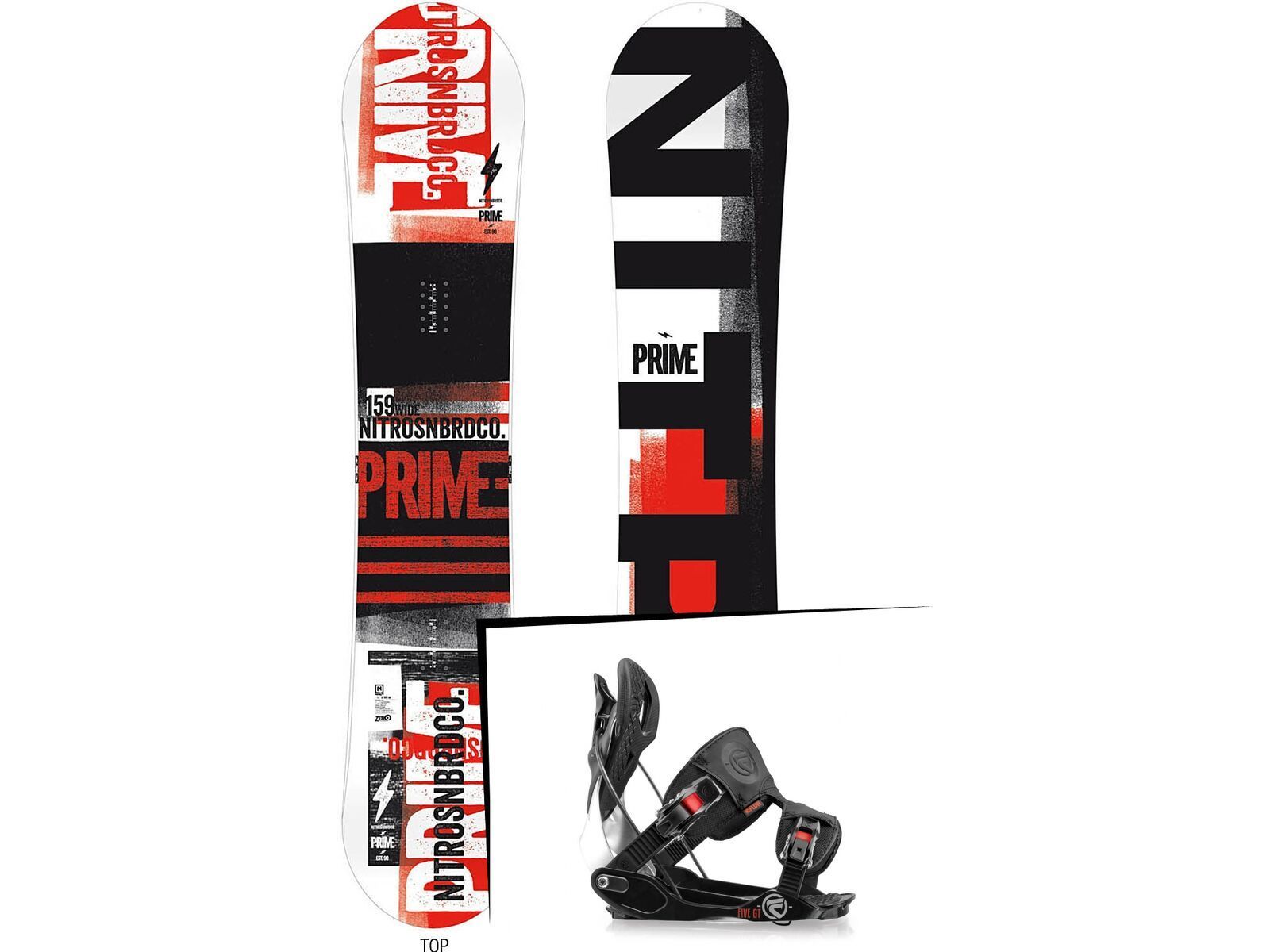 Set: Nitro Prime Gig Wide  + Flow Five-GT (1181317S) | Bild 1