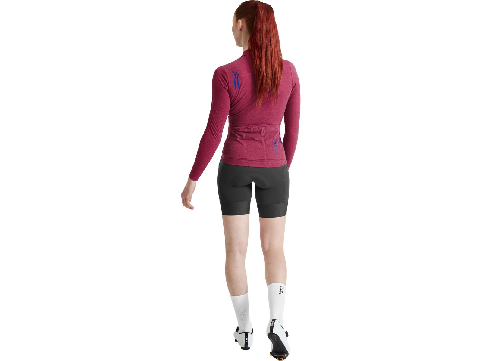 Le Col Womens ARC Merino Long Sleeve Jersey, grape | Bild 7