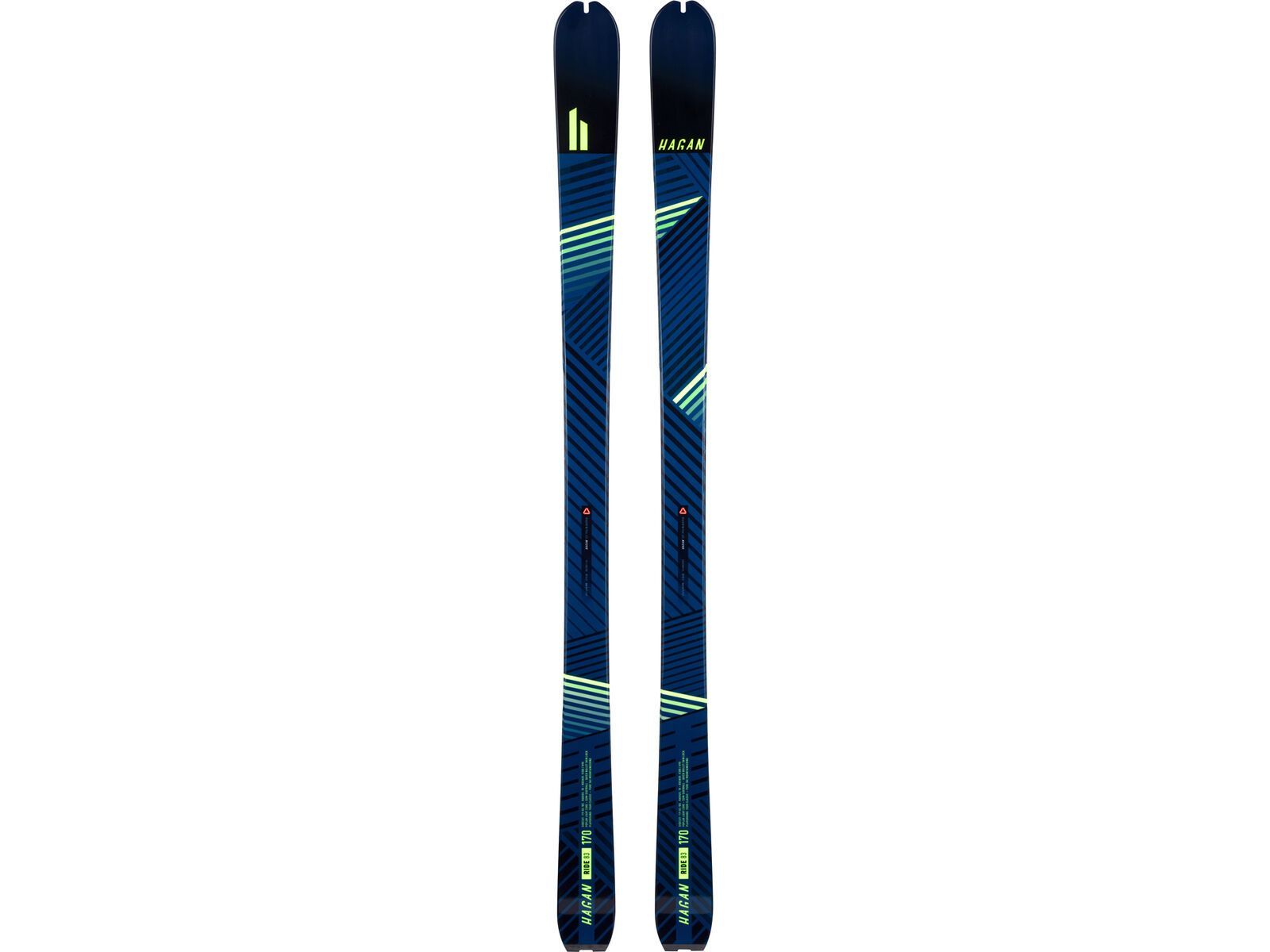 Set: Hagan Ride 83 2018 + Marker Alpinist 9 black/turquoise | Bild 2
