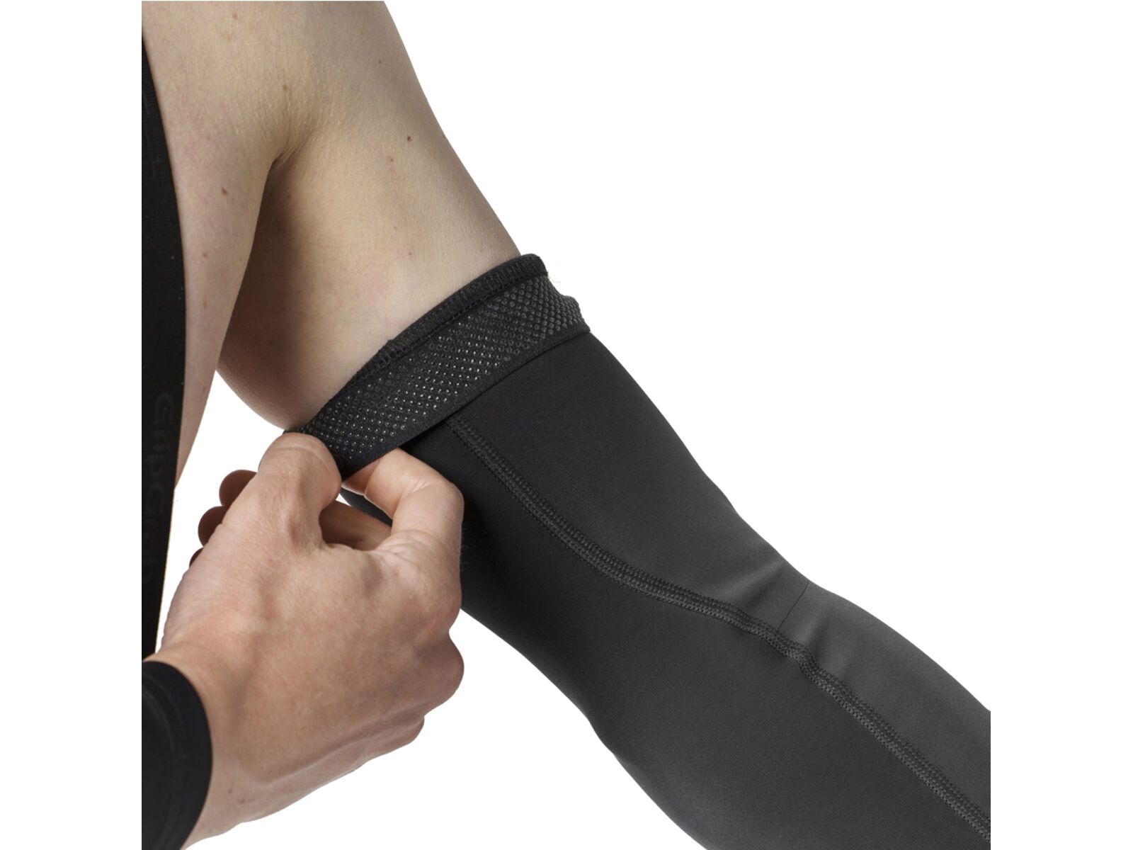GripGrap AquaRepel 2 Water-Resistant Arm Warmers, black | Bild 3