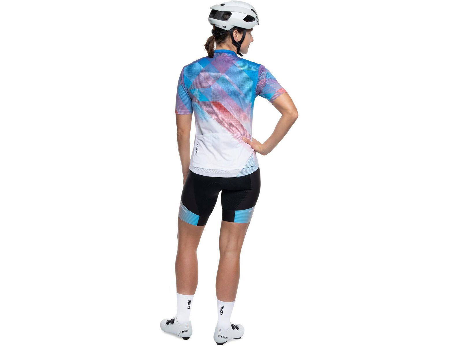 Cube WS Trikot CMPT Teamline kurzarm, white | Bild 5