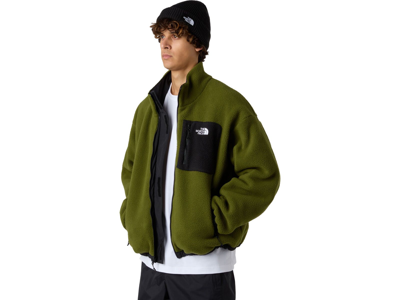 The North Face Men’s Yumiori Reversible Jacket, tnf black/woodland green | Bild 4