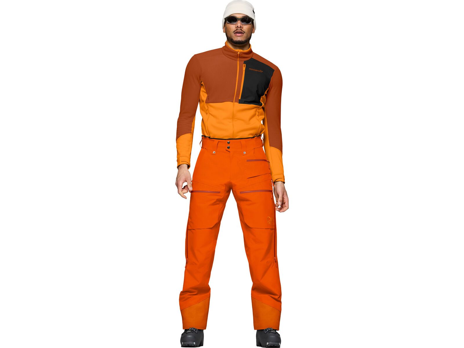 Norrona lofoten Gore-Tex Insulated Pants M's, gold flame | Bild 3