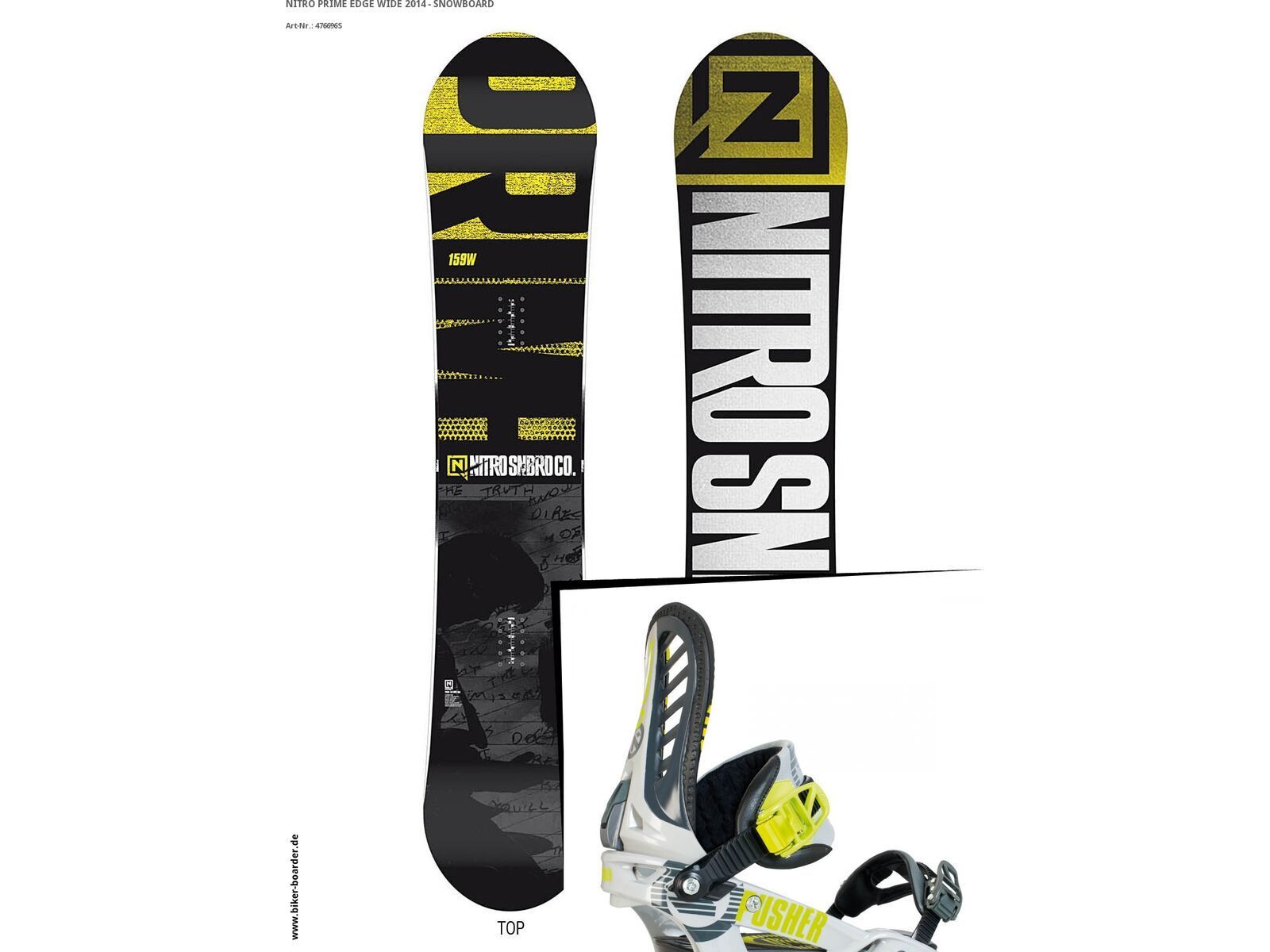 Set: Nitro Prime Edge Wide  +  Pusher (476844S) | Bild 1