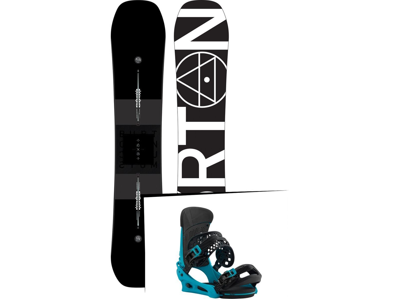 Set: Burton Custom X 2019 + Malavita (1931034S) | Bild 1
