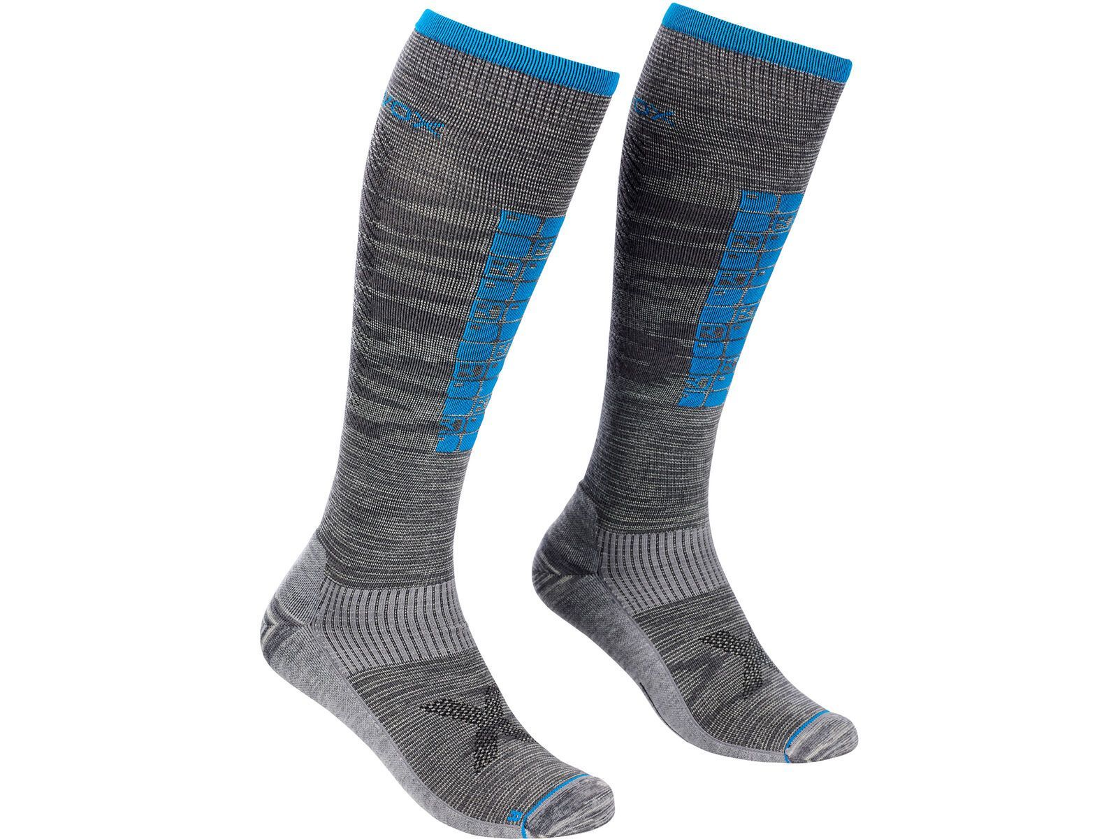 Ortovox Ski Compression Long Socks M, grey blend | Bild 1