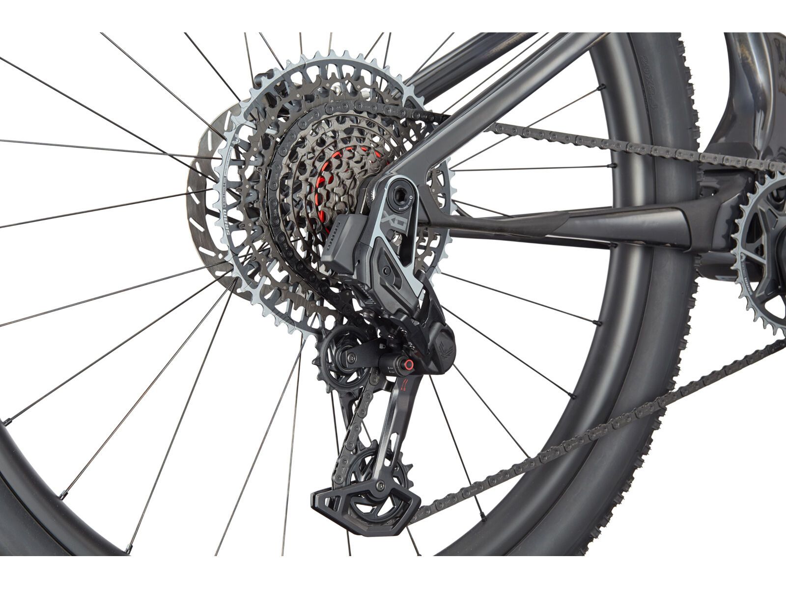 Cannondale Scalpel 1 Lefty, rally red, raw carbon | Bild 5