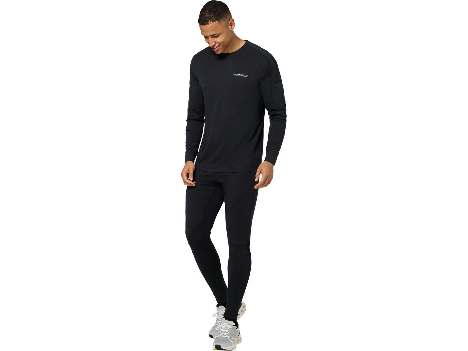 super.natural M Alarm Running LS, jet black/jet black | Bild 3