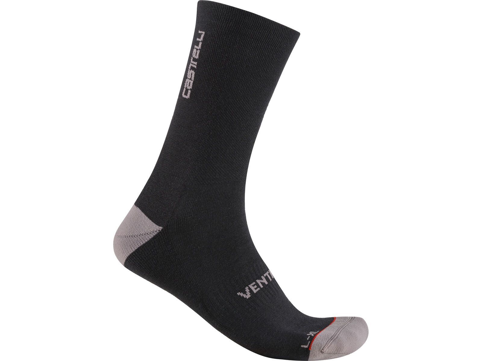 Castelli Venti Soft Merino Sock, black | Bild 1